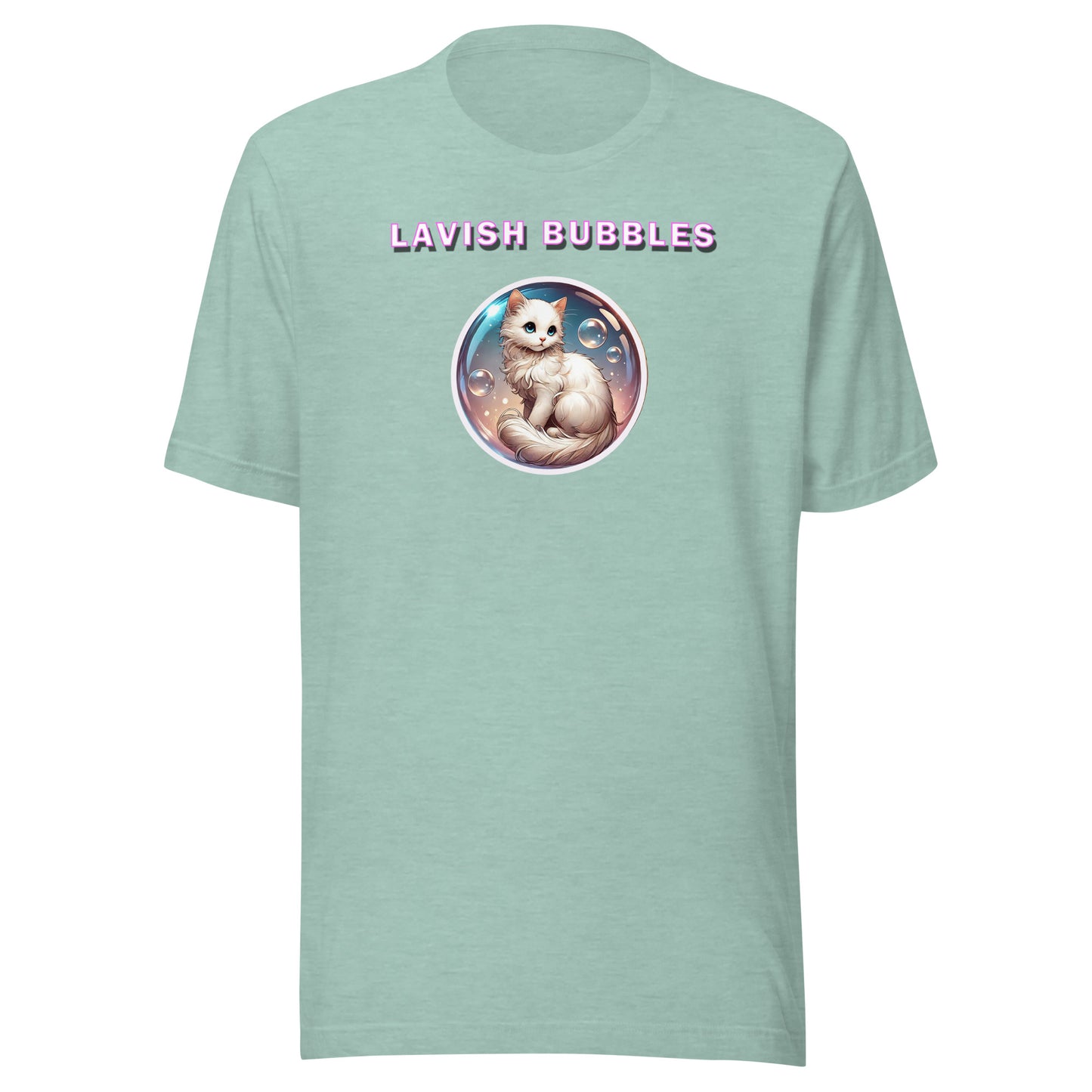 Fancy Kitty - Unisex t-shirt - Lavish Bubbles - LAVISH BUBBLES