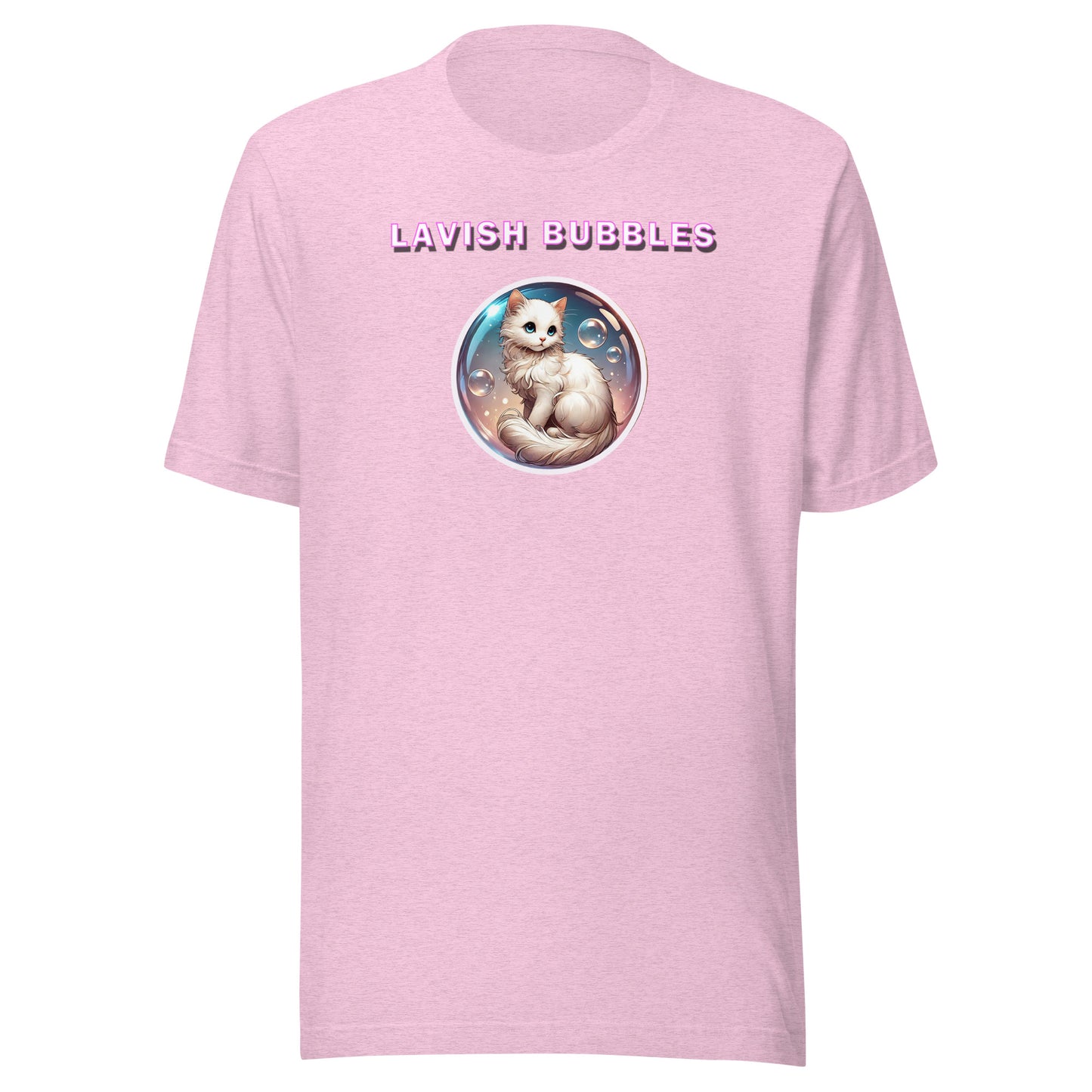 Fancy Kitty - Unisex t-shirt - Lavish Bubbles - LAVISH BUBBLES