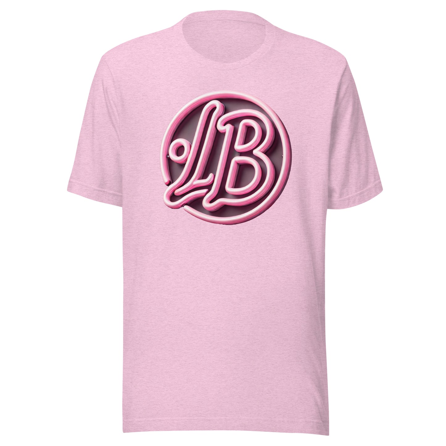 Neon rose - Unisex t-shirt - Lavish Bubbles - LAVISH BUBBLES