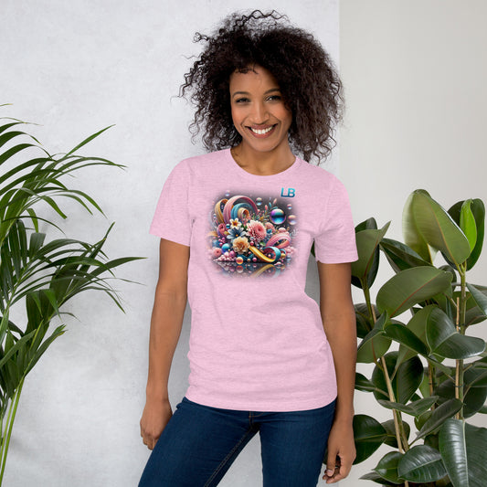 Ribbons in a pond - T-shirt Unisex