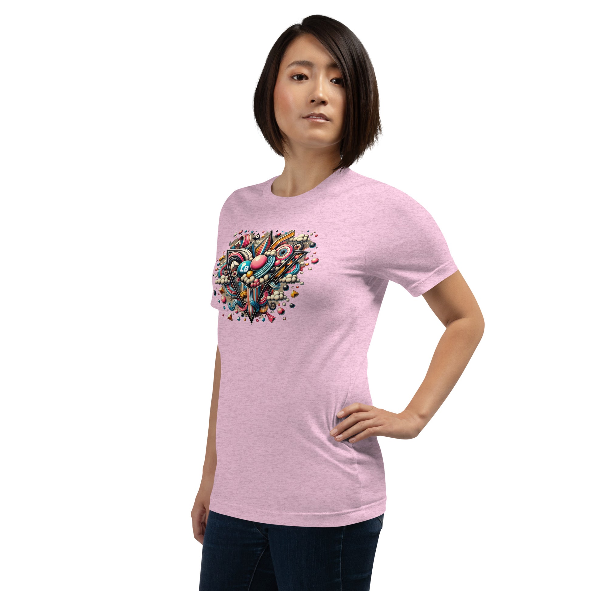 Triangle Bubbles - Unisex t-shirt - Lavish Bubbles - LAVISH BUBBLES