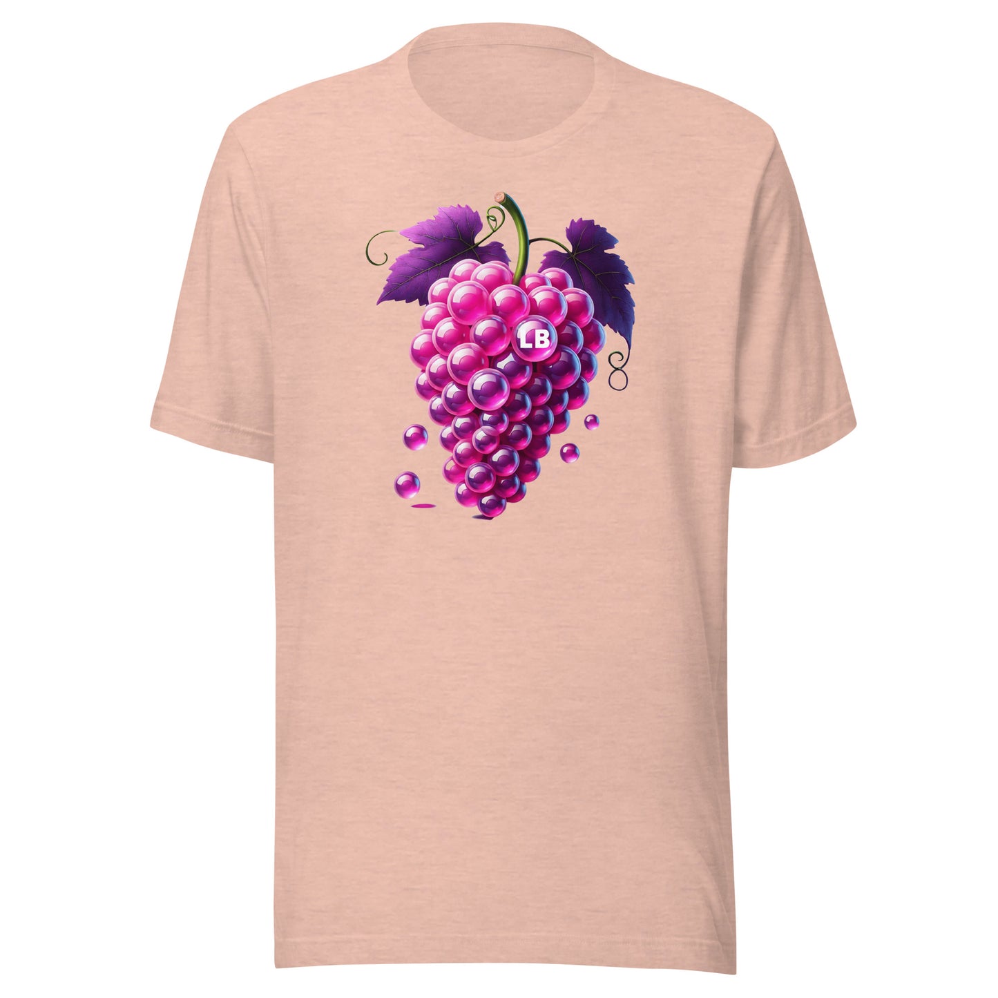 Grapes - Unisex t-shirt - Lavish Bubbles - LAVISH BUBBLES