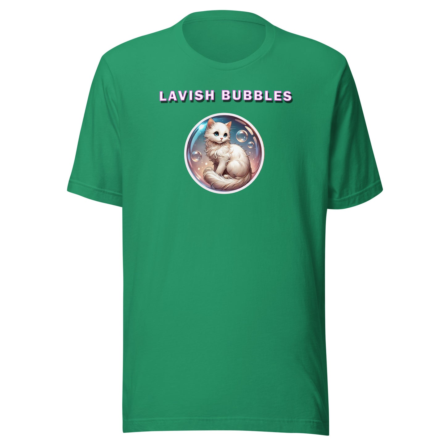 Fancy Kitty - Unisex t-shirt - Lavish Bubbles - LAVISH BUBBLES