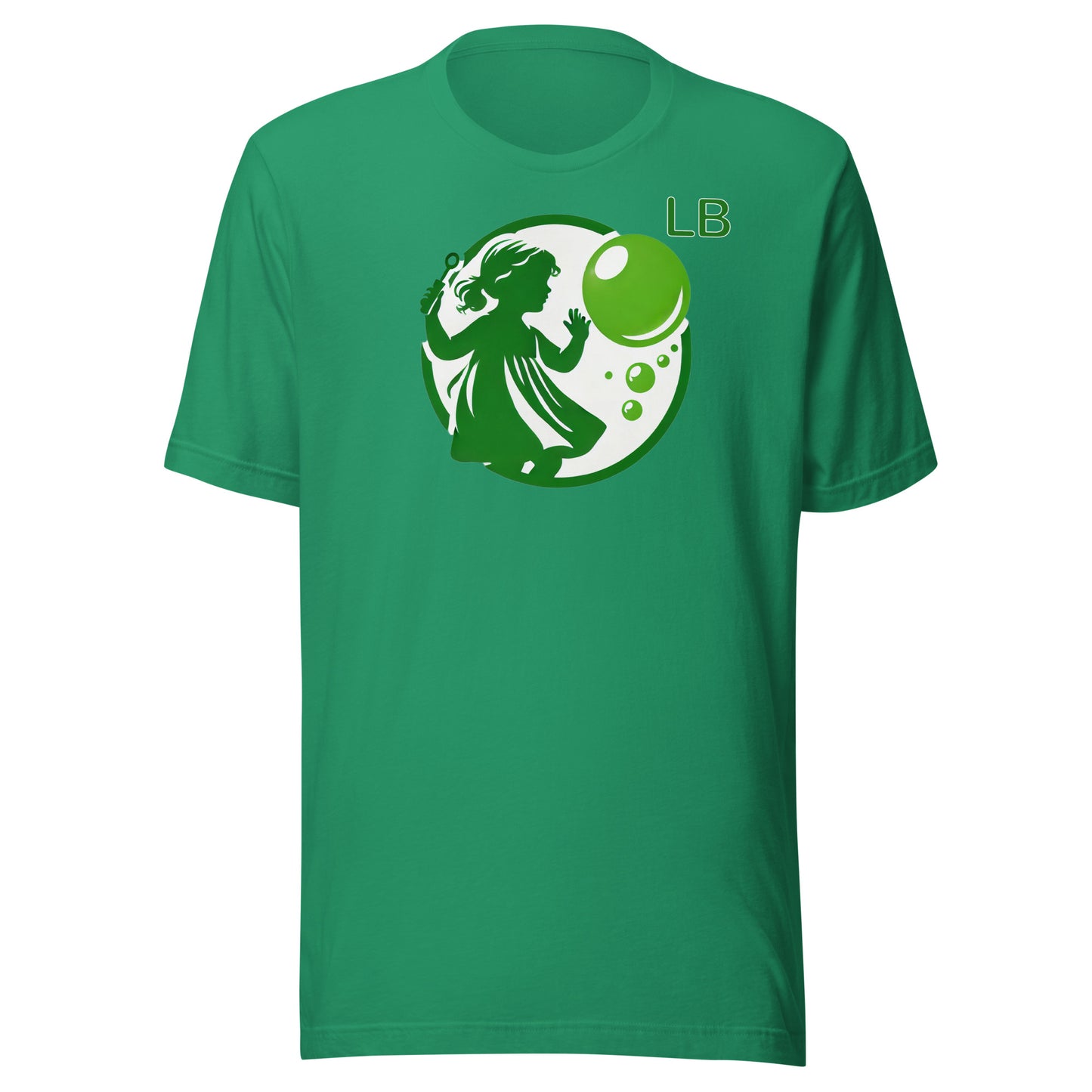 Green Girl - Unisex t-shirt - Lavish Bubbles - LAVISH BUBBLES