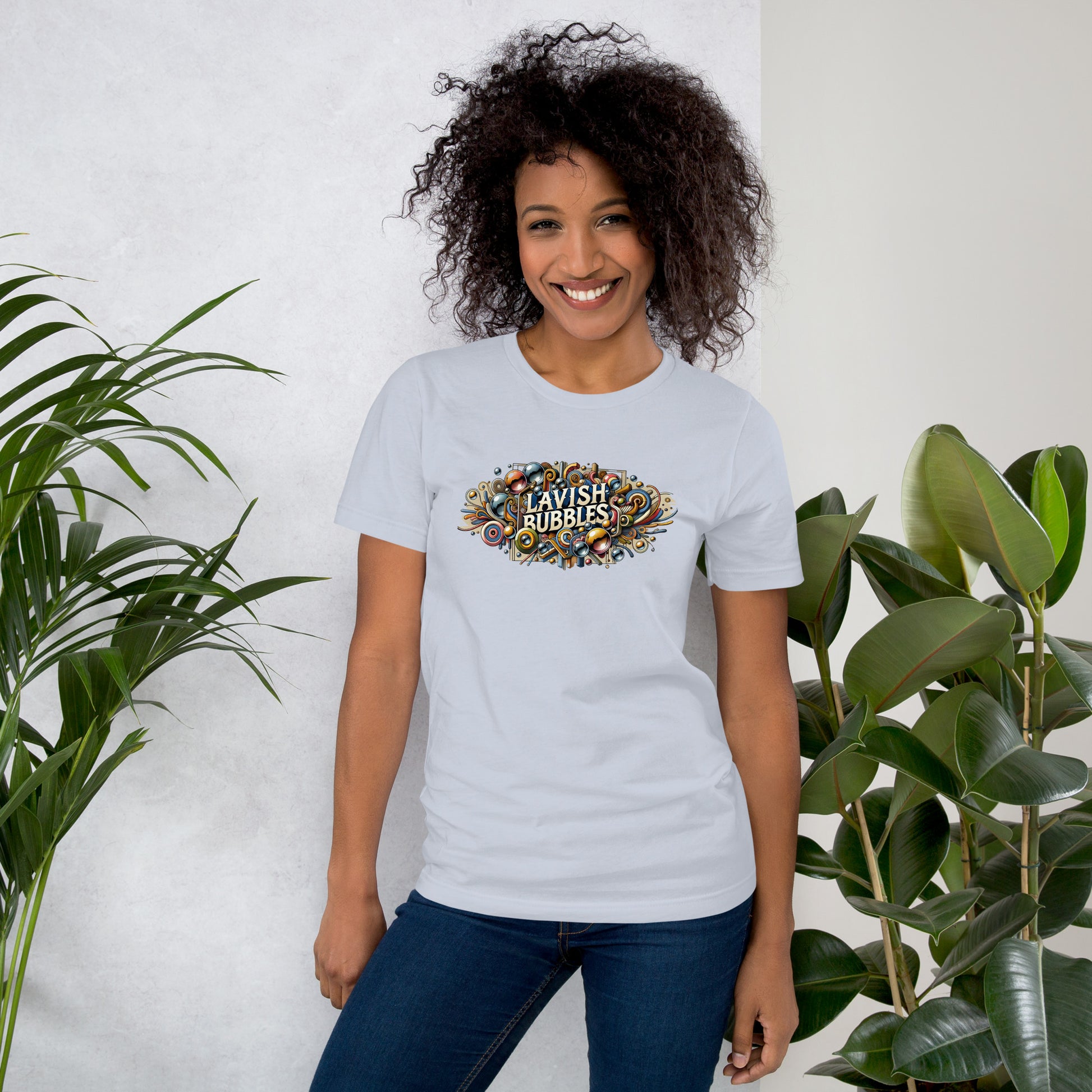 Tribal bubbles - Unisex t-shirt - Lavish Bubbles - LAVISH BUBBLES