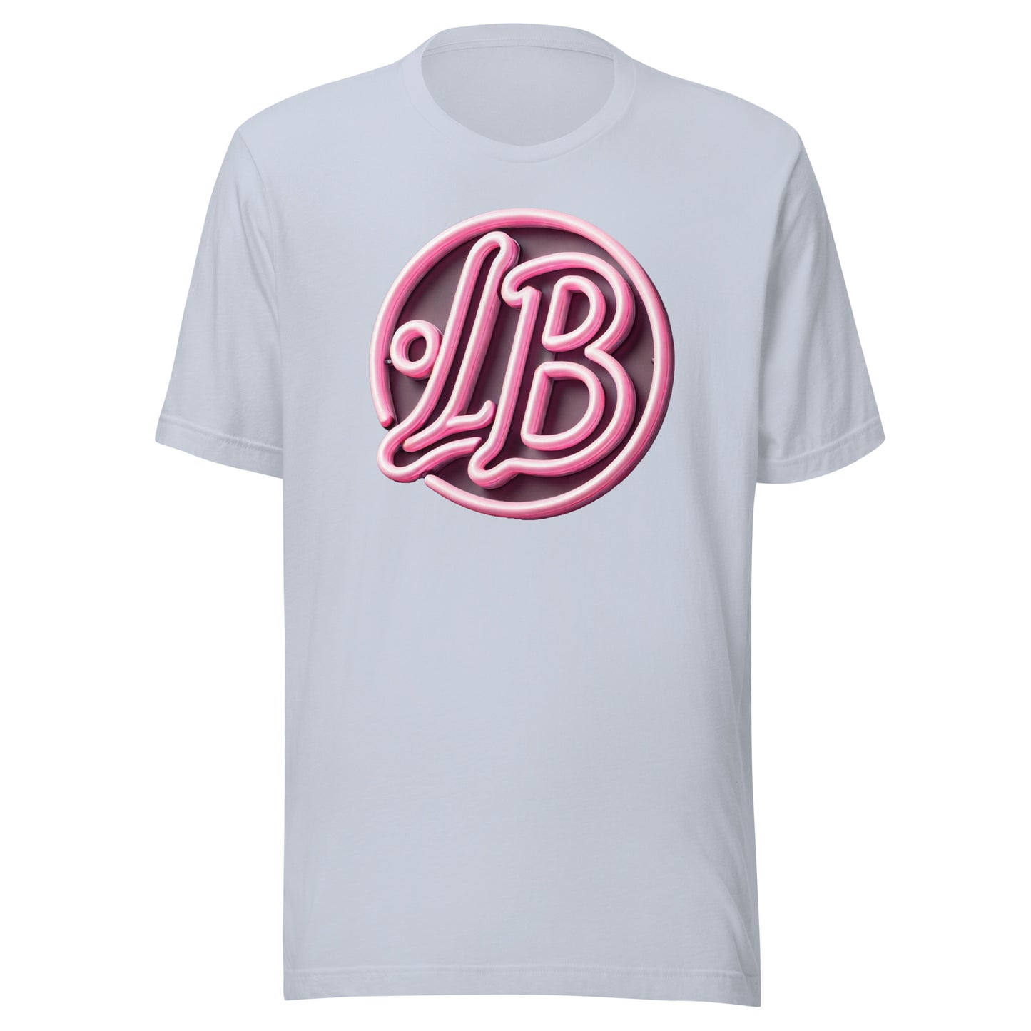 Neon rose - Unisex t-shirt - Lavish Bubbles - LAVISH BUBBLES