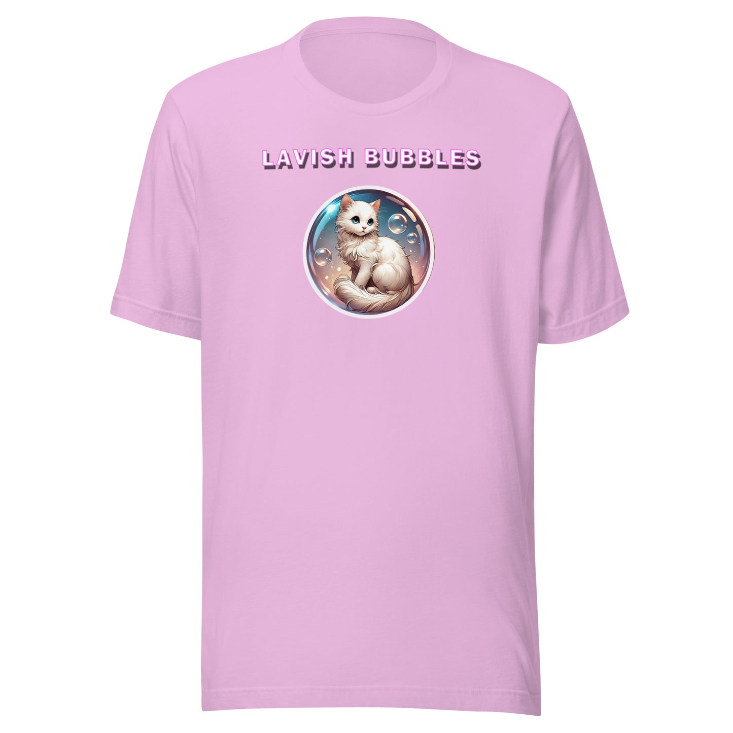 Fancy Kitty - Unisex t-shirt - Lavish Bubbles - LAVISH BUBBLES