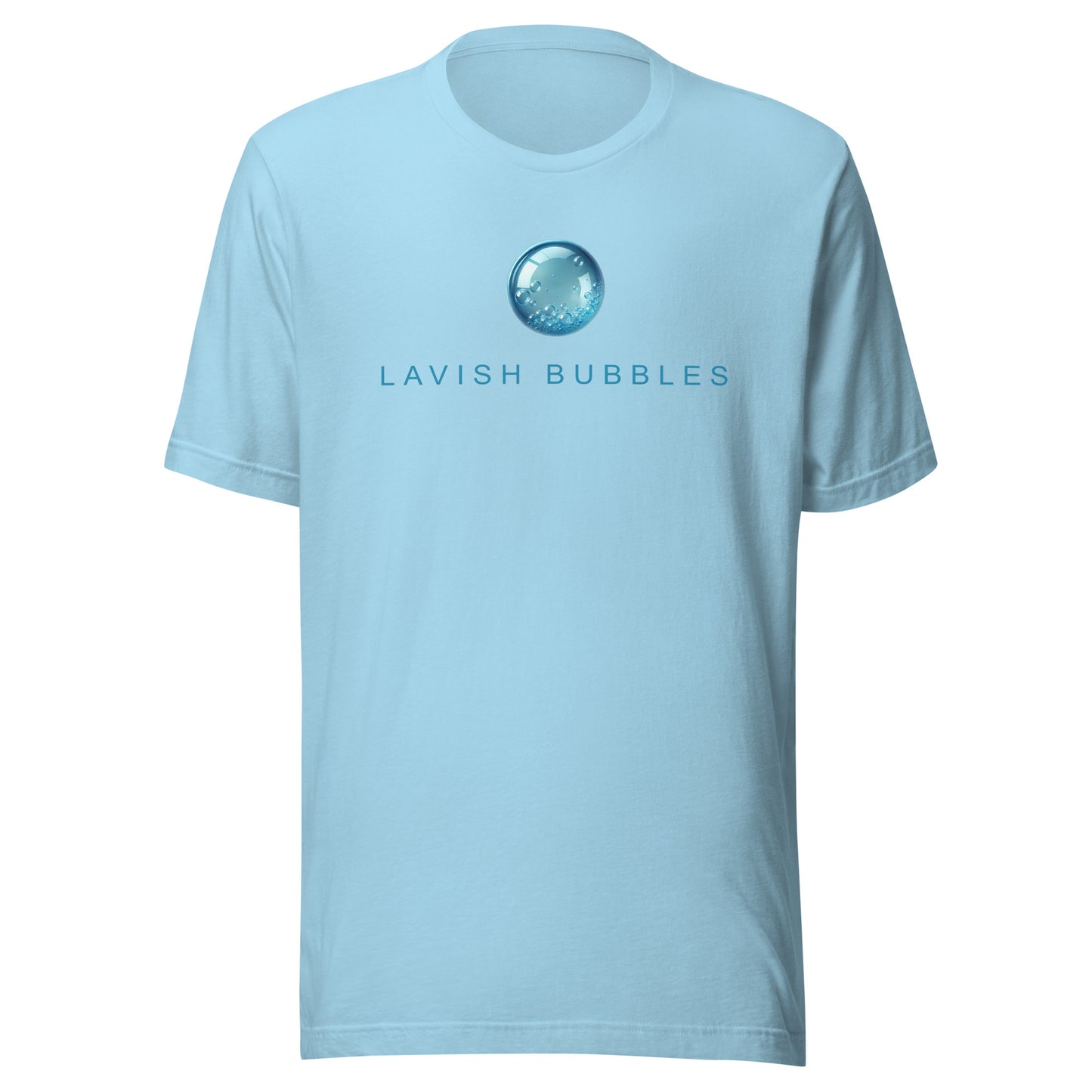 Blue Bubble - Unisex t-shirt - Lavish Bubbles - LAVISH BUBBLES