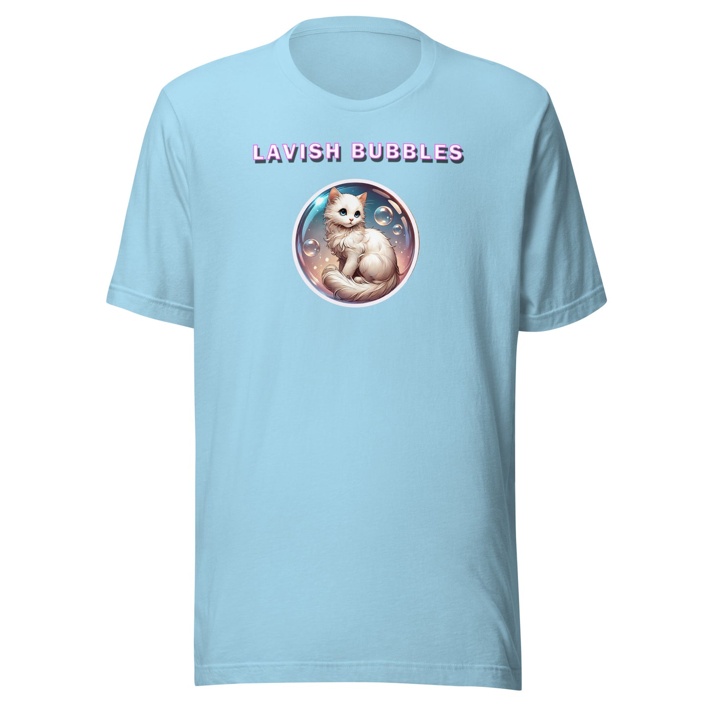 Fancy Kitty - Unisex t-shirt - Lavish Bubbles - LAVISH BUBBLES