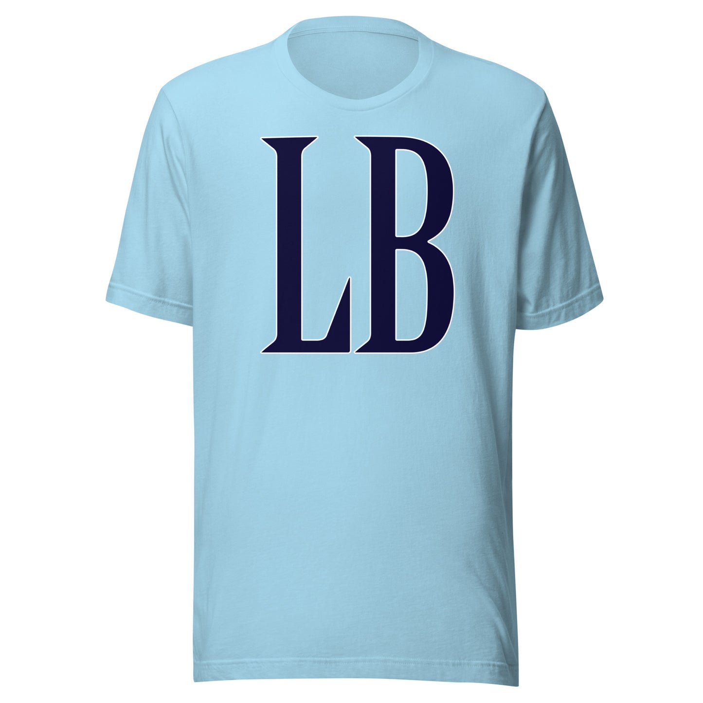 LB blue Sign - Unisex t-shirt - Lavish Bubbles - LAVISH BUBBLES