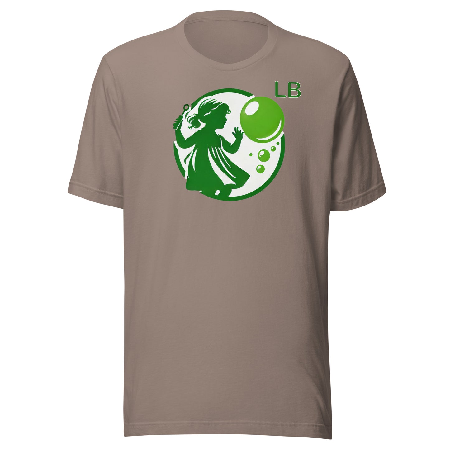 Green Girl - Unisex t-shirt - Lavish Bubbles - LAVISH BUBBLES