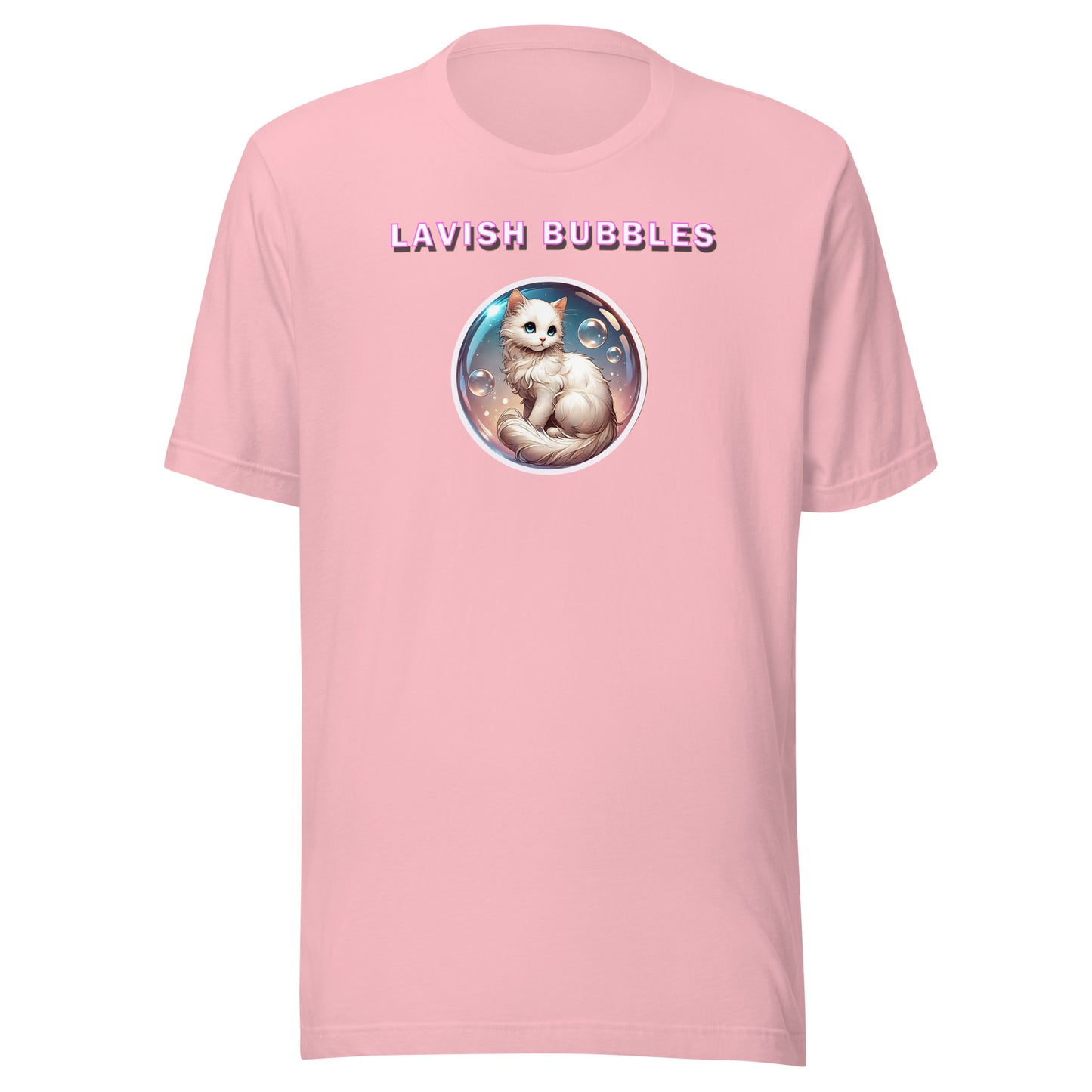 Fancy Kitty - Unisex t-shirt - Lavish Bubbles - LAVISH BUBBLES