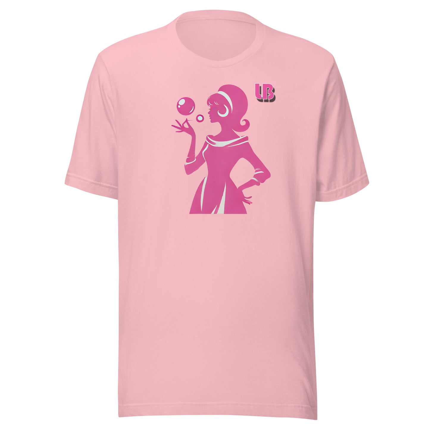 Pink 60s - Unisex t-shirt - Lavish Bubbles - LAVISH BUBBLES