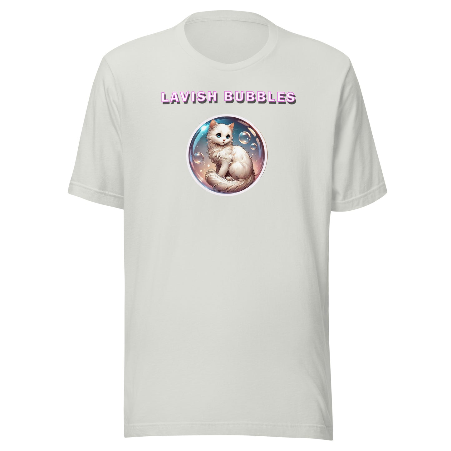 Fancy Kitty - Unisex t-shirt - Lavish Bubbles - LAVISH BUBBLES