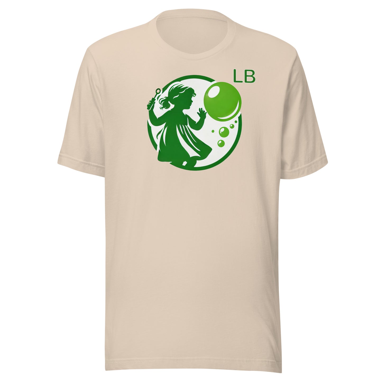 Green Girl - Unisex t-shirt - Lavish Bubbles - LAVISH BUBBLES