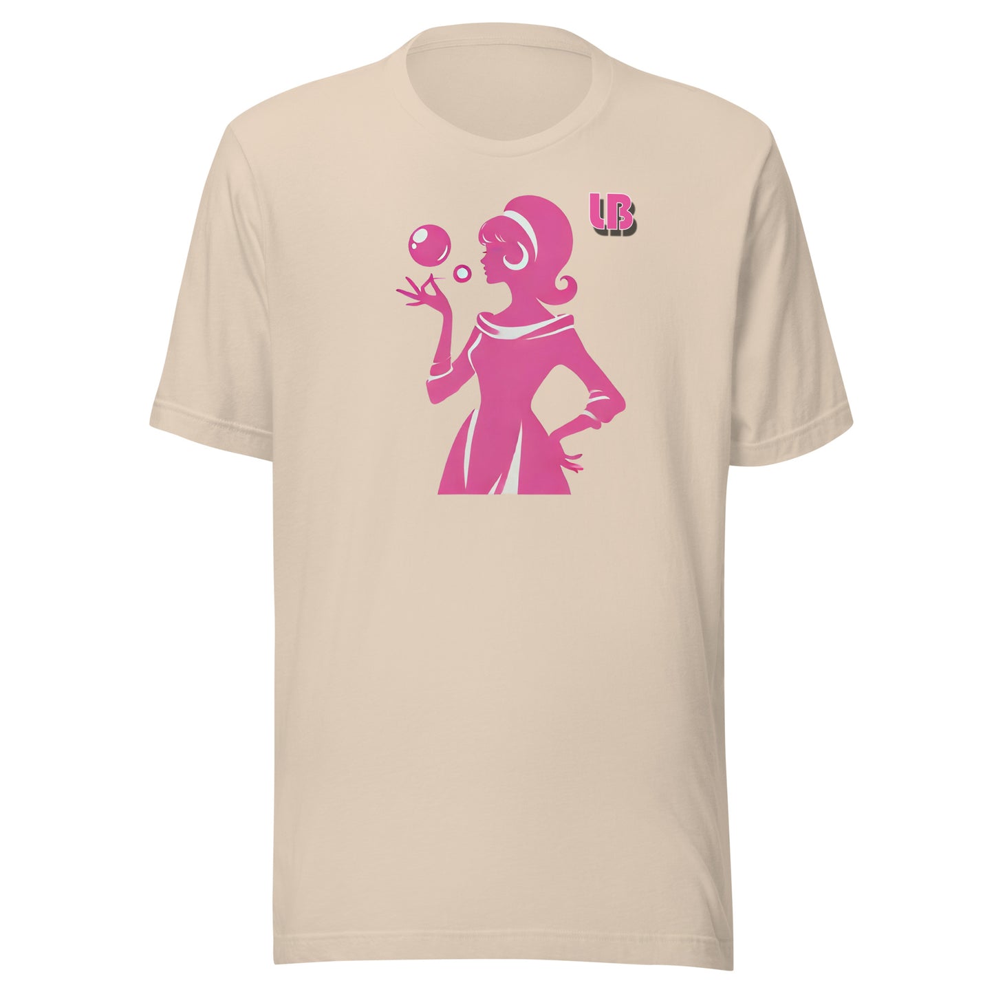 Pink 60s - Unisex t-shirt - Lavish Bubbles - LAVISH BUBBLES