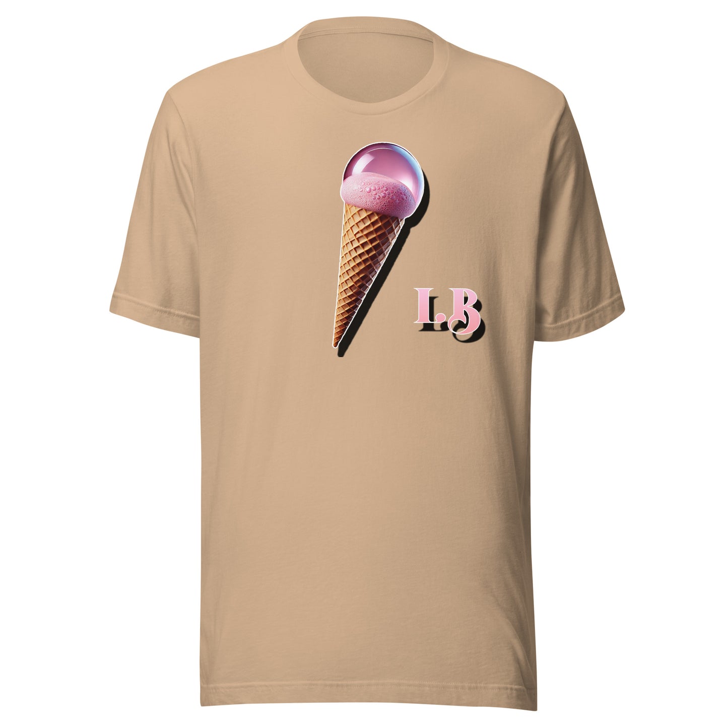 Bubble cream - Unisex t-shirt - Lavish Bubbles - LAVISH BUBBLES