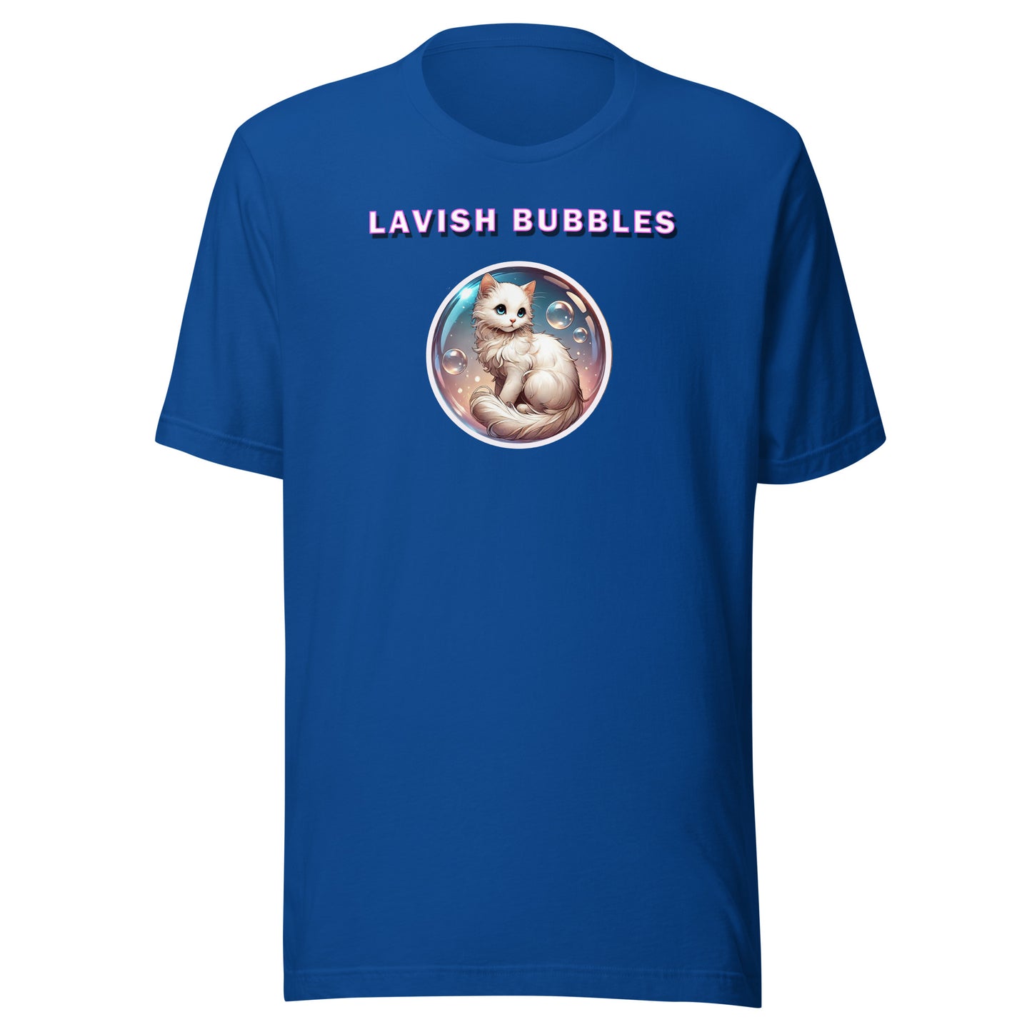 Fancy Kitty - Unisex t-shirt - Lavish Bubbles - LAVISH BUBBLES