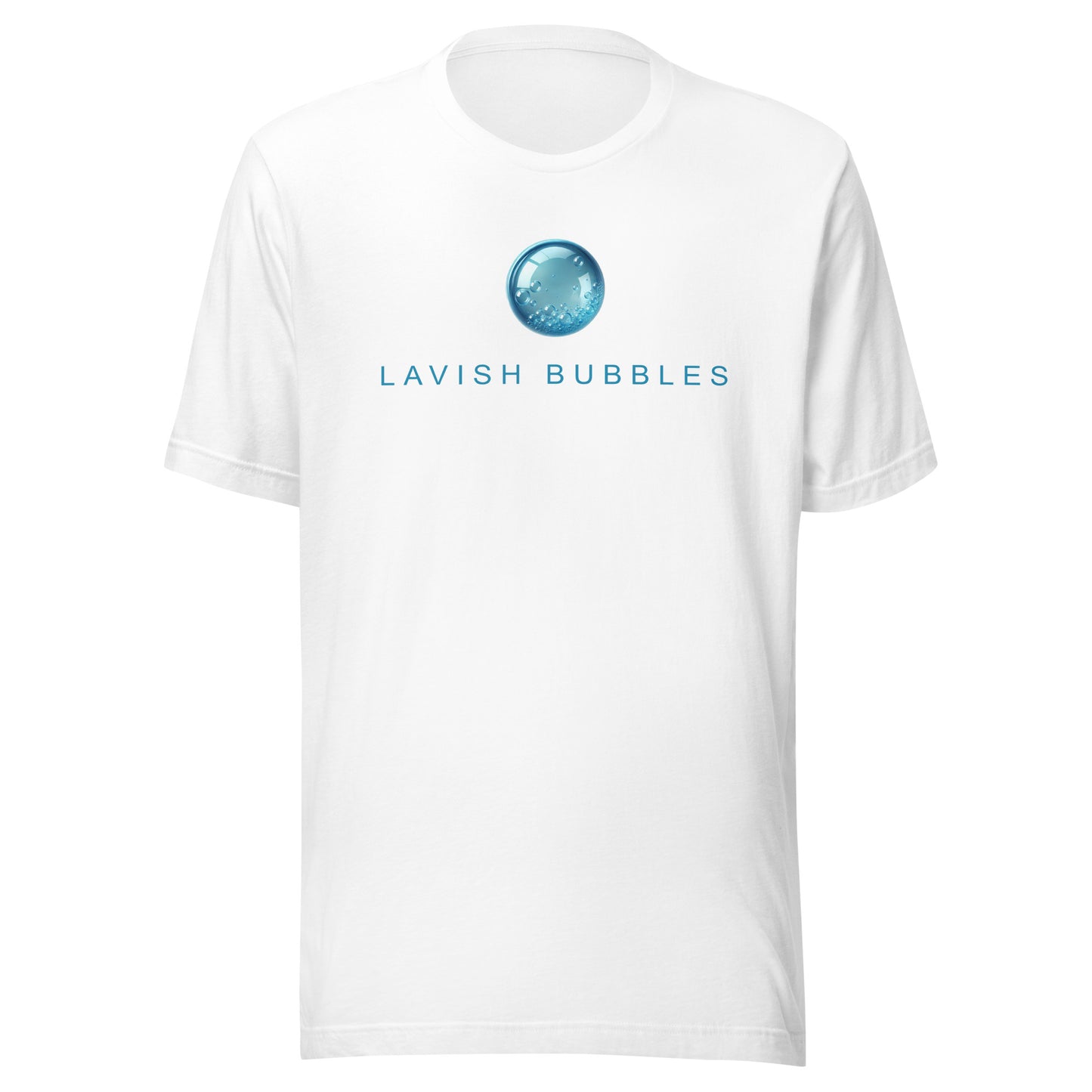 Blue Bubble - Unisex t-shirt - Lavish Bubbles - LAVISH BUBBLES