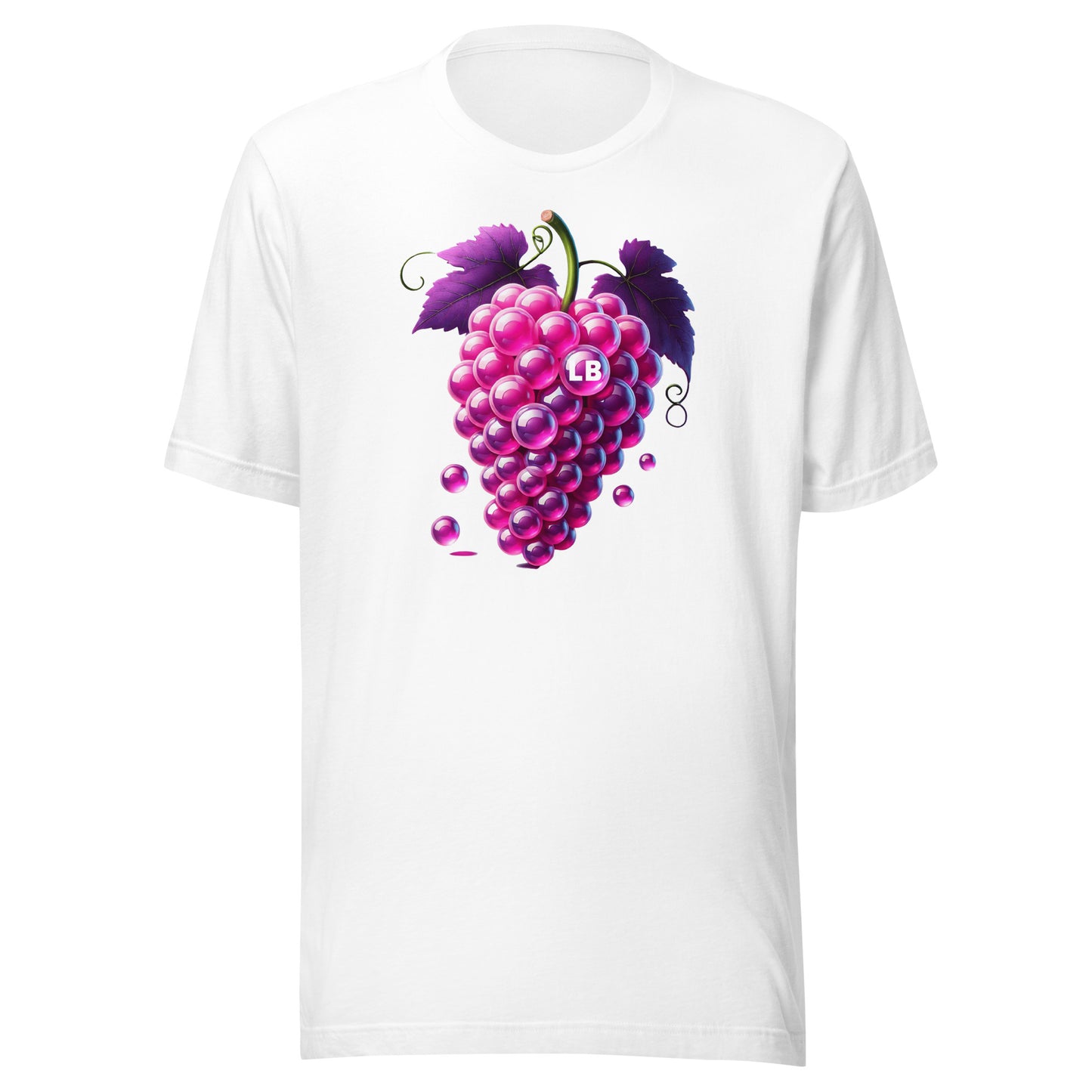 Grapes - Unisex t-shirt - Lavish Bubbles - LAVISH BUBBLES