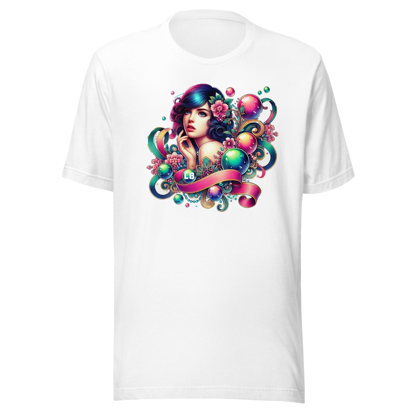 La fille - Unisex t-shirt - Lavish Bubbles - LAVISH BUBBLES