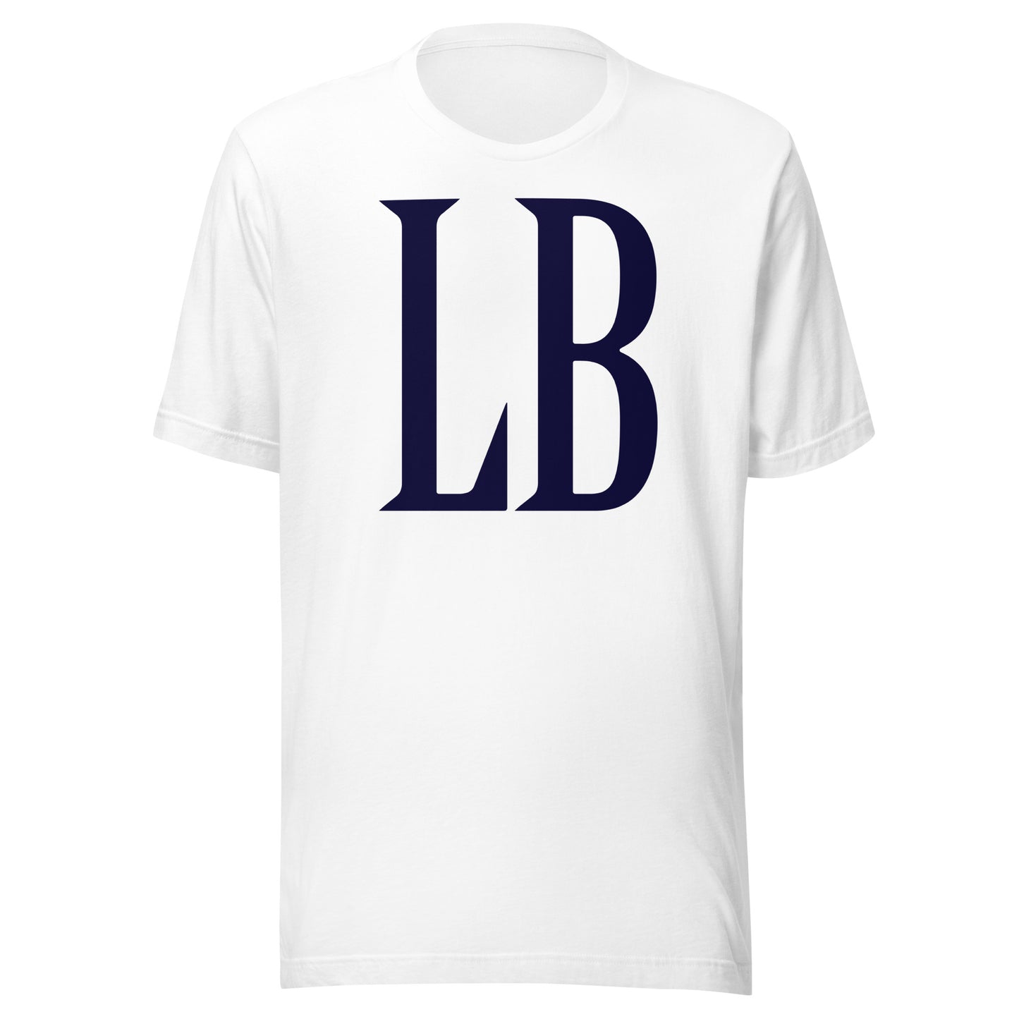 LB blue Sign - Unisex t-shirt - Lavish Bubbles - LAVISH BUBBLES