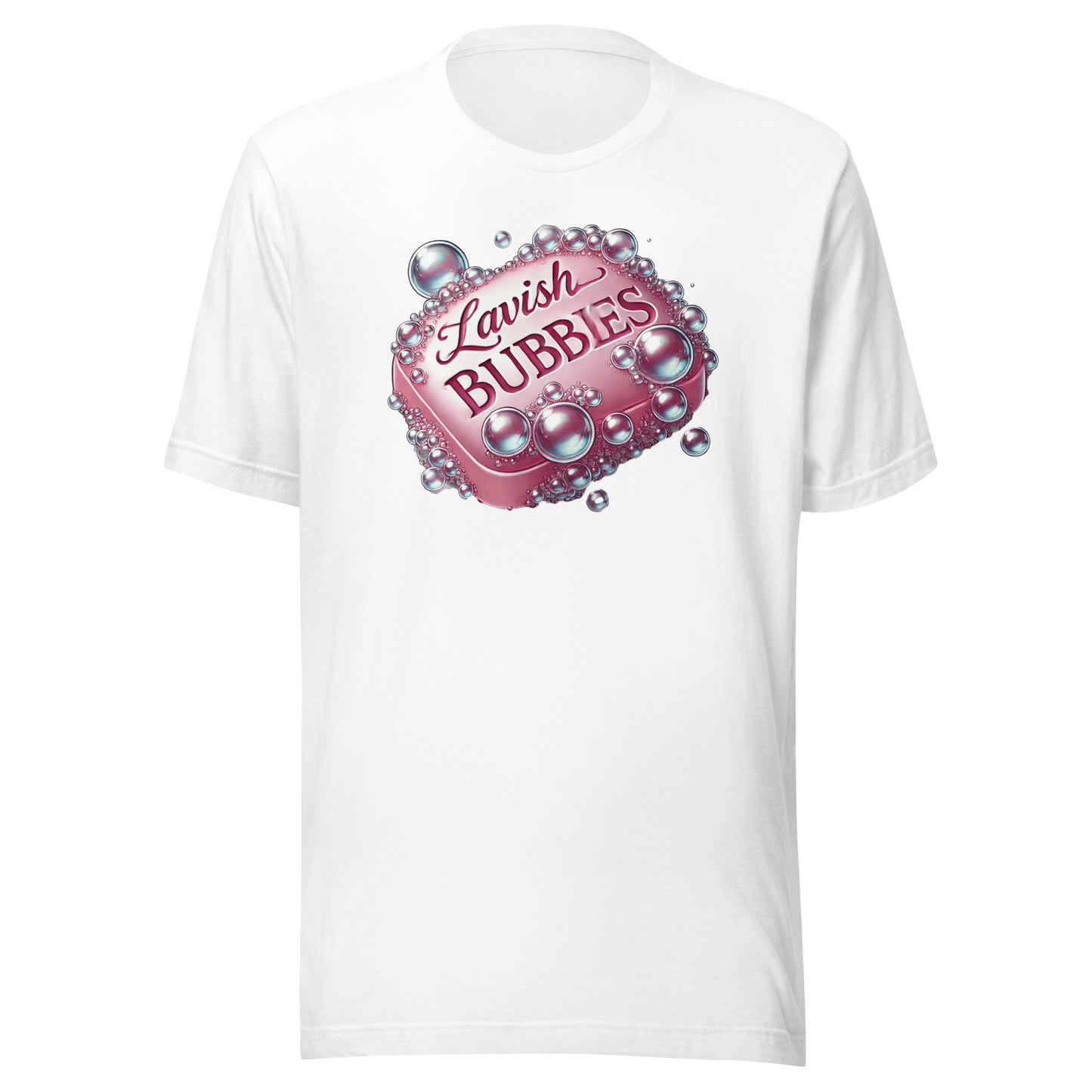 Soapy Bubbles - Unisex t-shirt - Lavish Bubbles - LAVISH BUBBLES