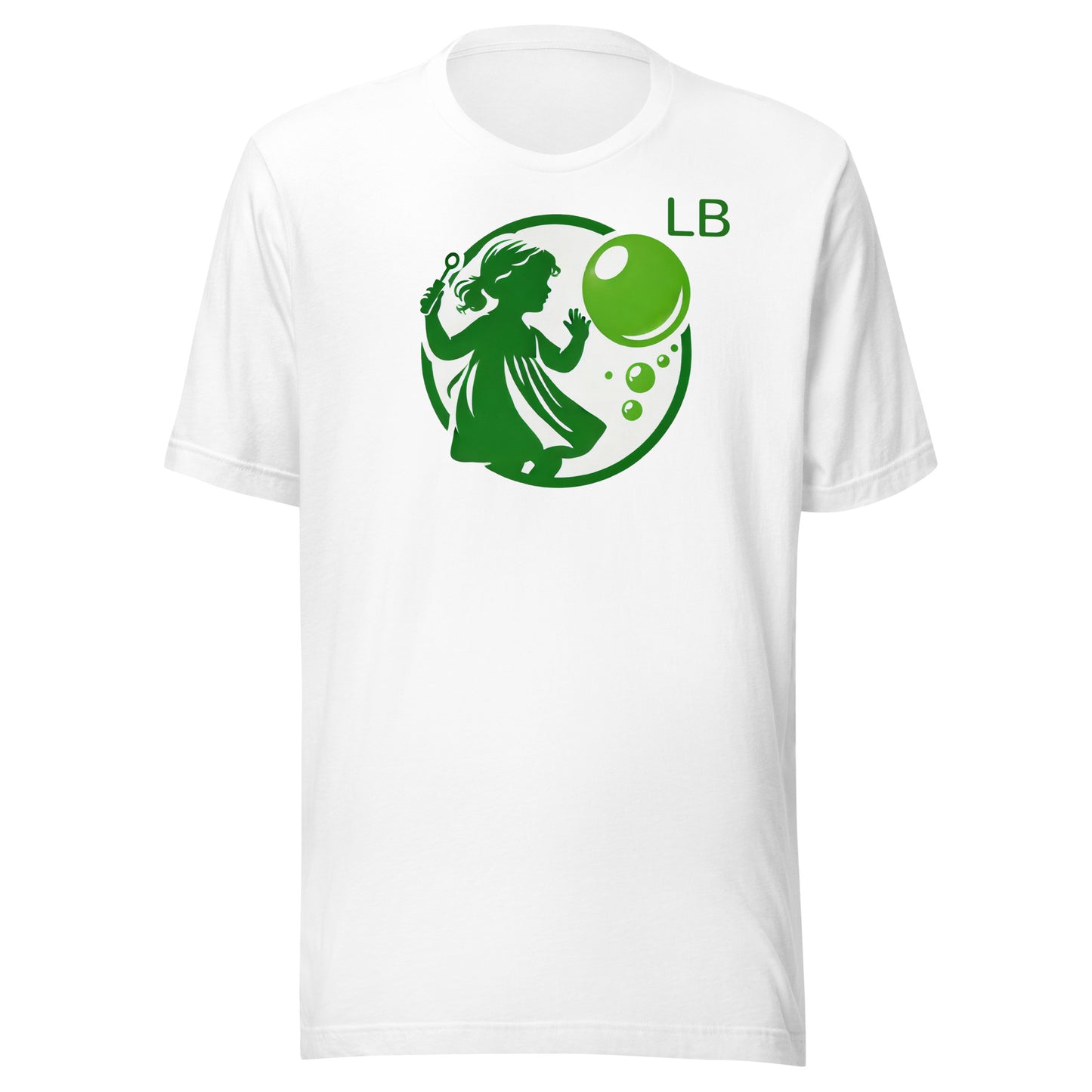 Green Girl - Unisex t-shirt - Lavish Bubbles - LAVISH BUBBLES