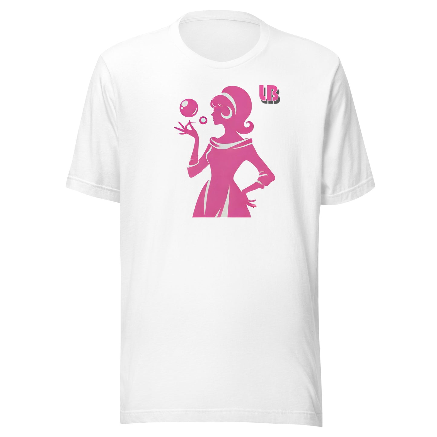 Pink 60s - Unisex t-shirt - Lavish Bubbles - LAVISH BUBBLES