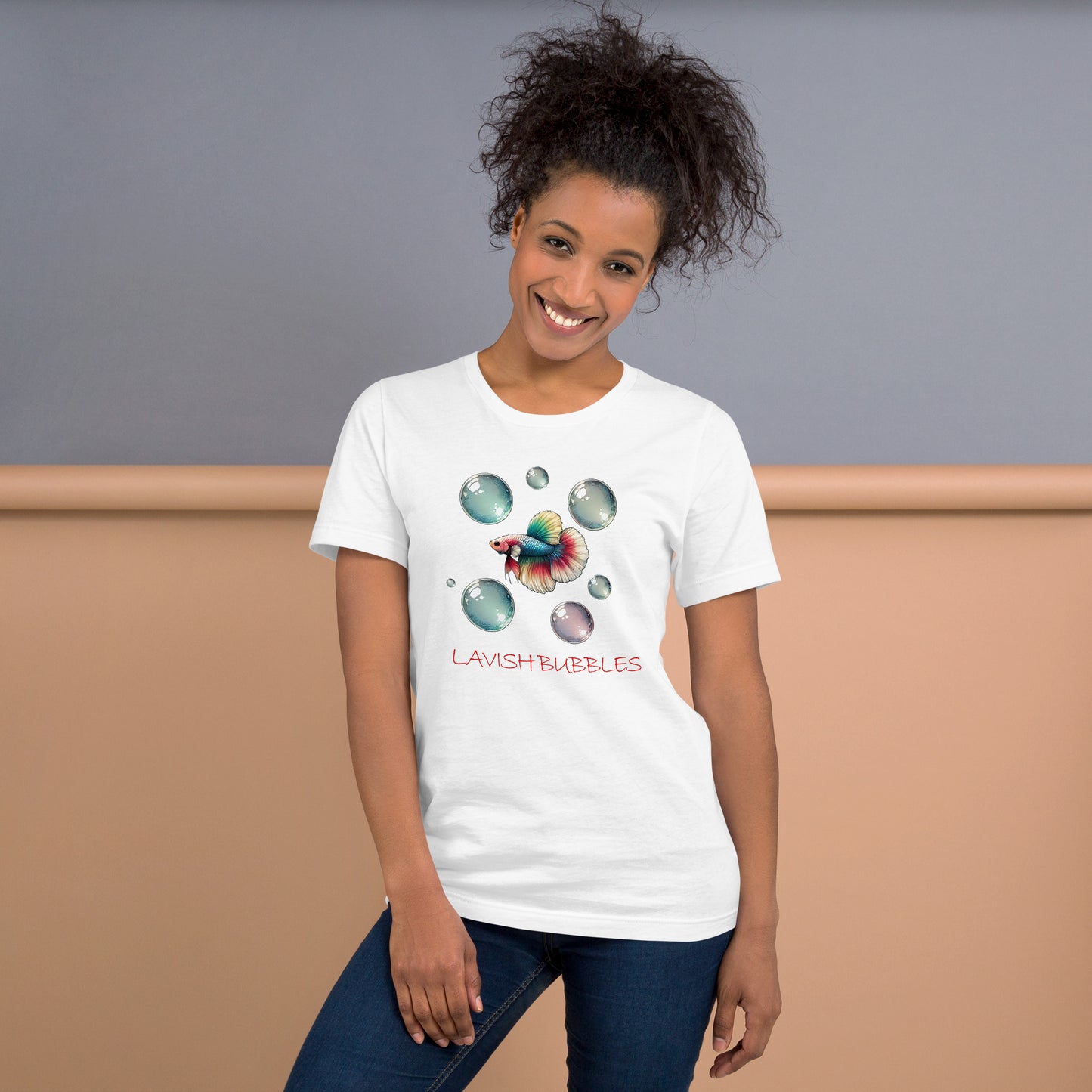 Fish & bubbles - T-shirt Unisex