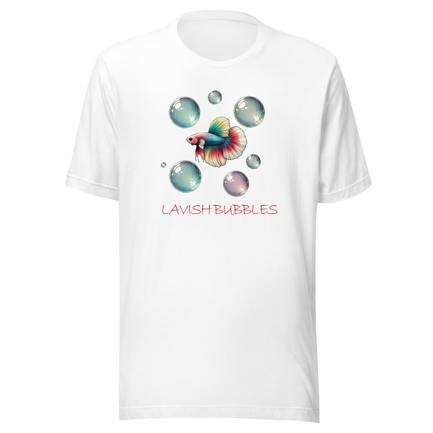 Fish & bubbles - T-shirt Unisex