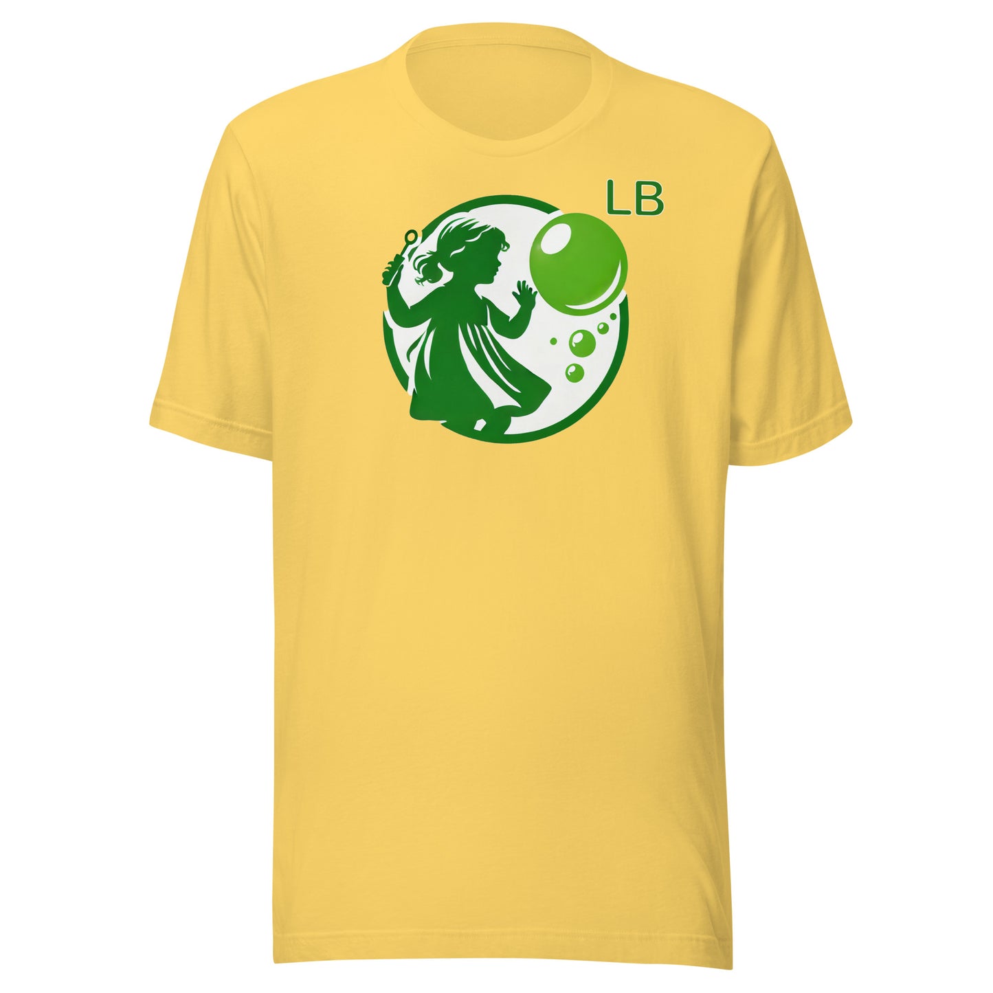 Green Girl - Unisex t-shirt - Lavish Bubbles - LAVISH BUBBLES