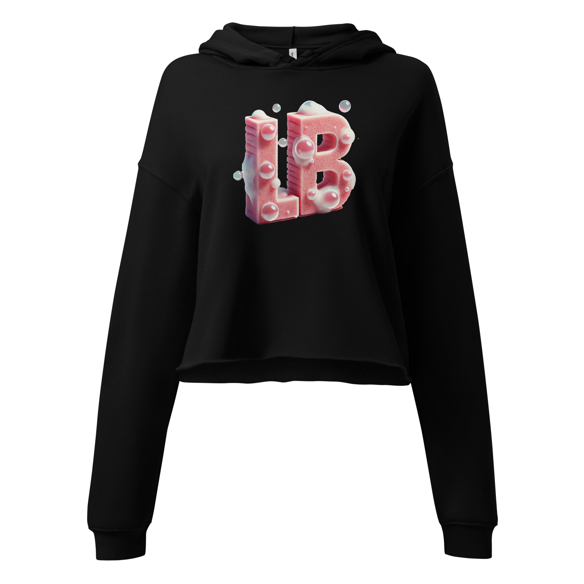 Soapy LB - Crop Hoodie - Lavish Bubbles - LAVISH BUBBLES