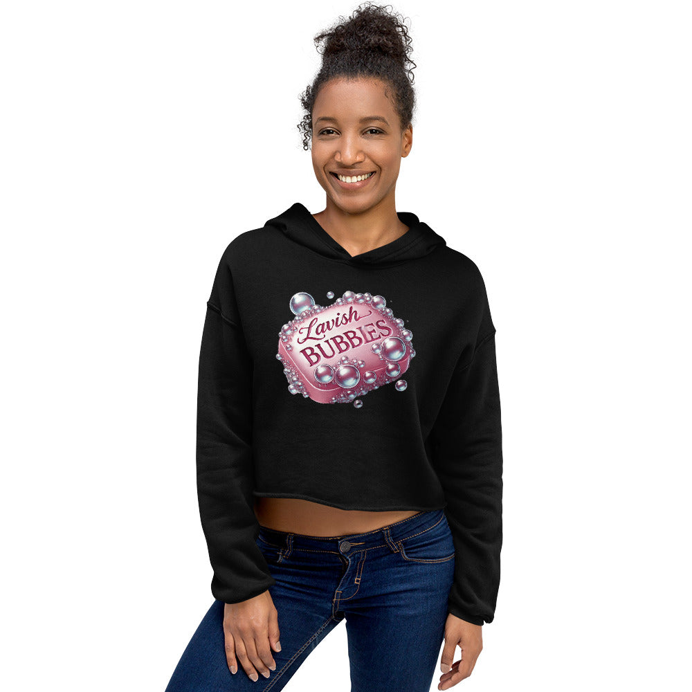 Soapy bubbles - Crop Hoodie - Lavish Bubbles - LAVISH BUBBLES