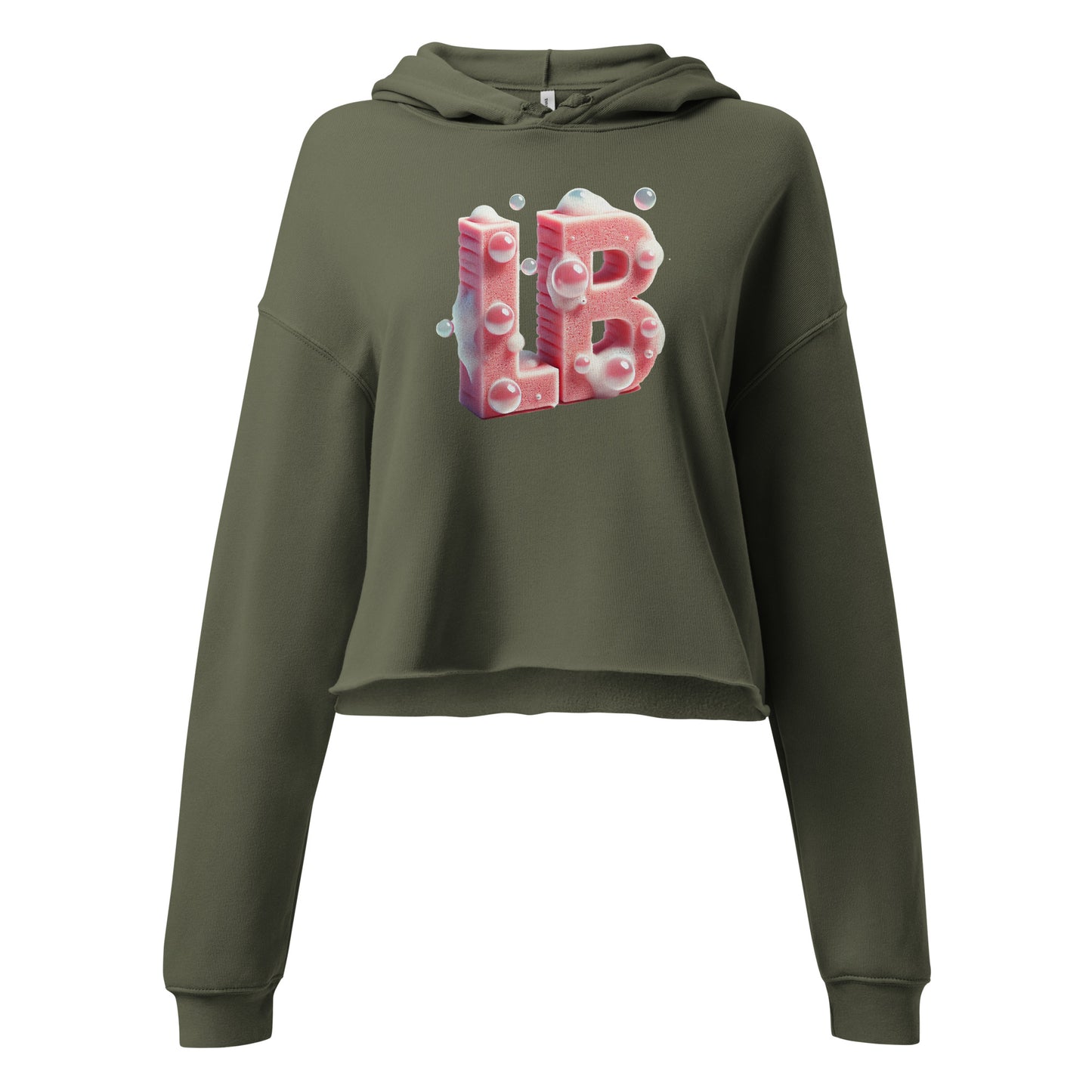 Soapy LB - Crop Hoodie - Lavish Bubbles - LAVISH BUBBLES