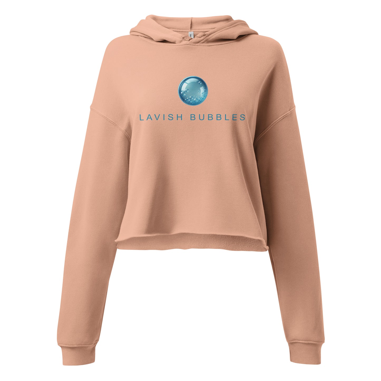 Blue Bubble - Crop Hoodie Lavish Bubbles - LAVISH BUBBLES