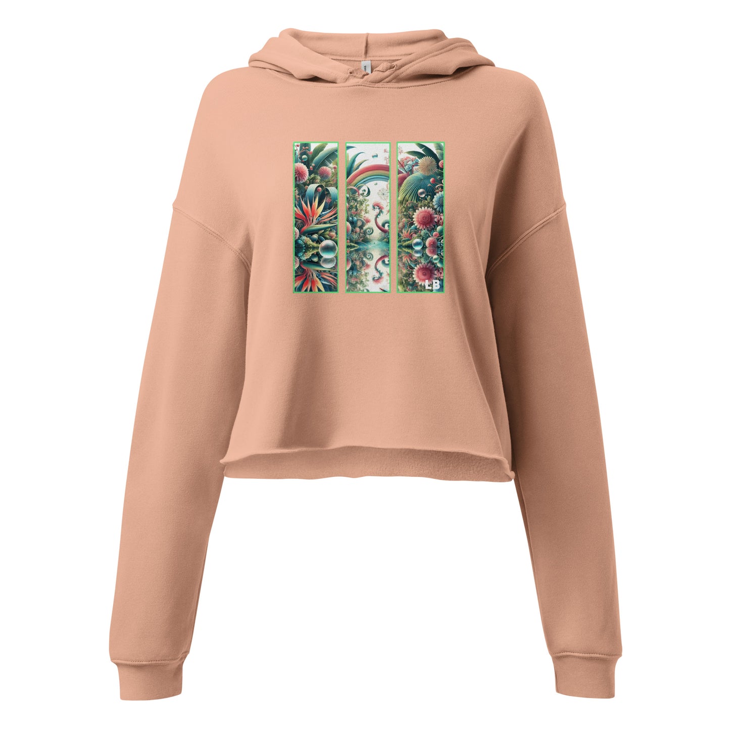 Crop Hoodie - LAVISH BUBBLES