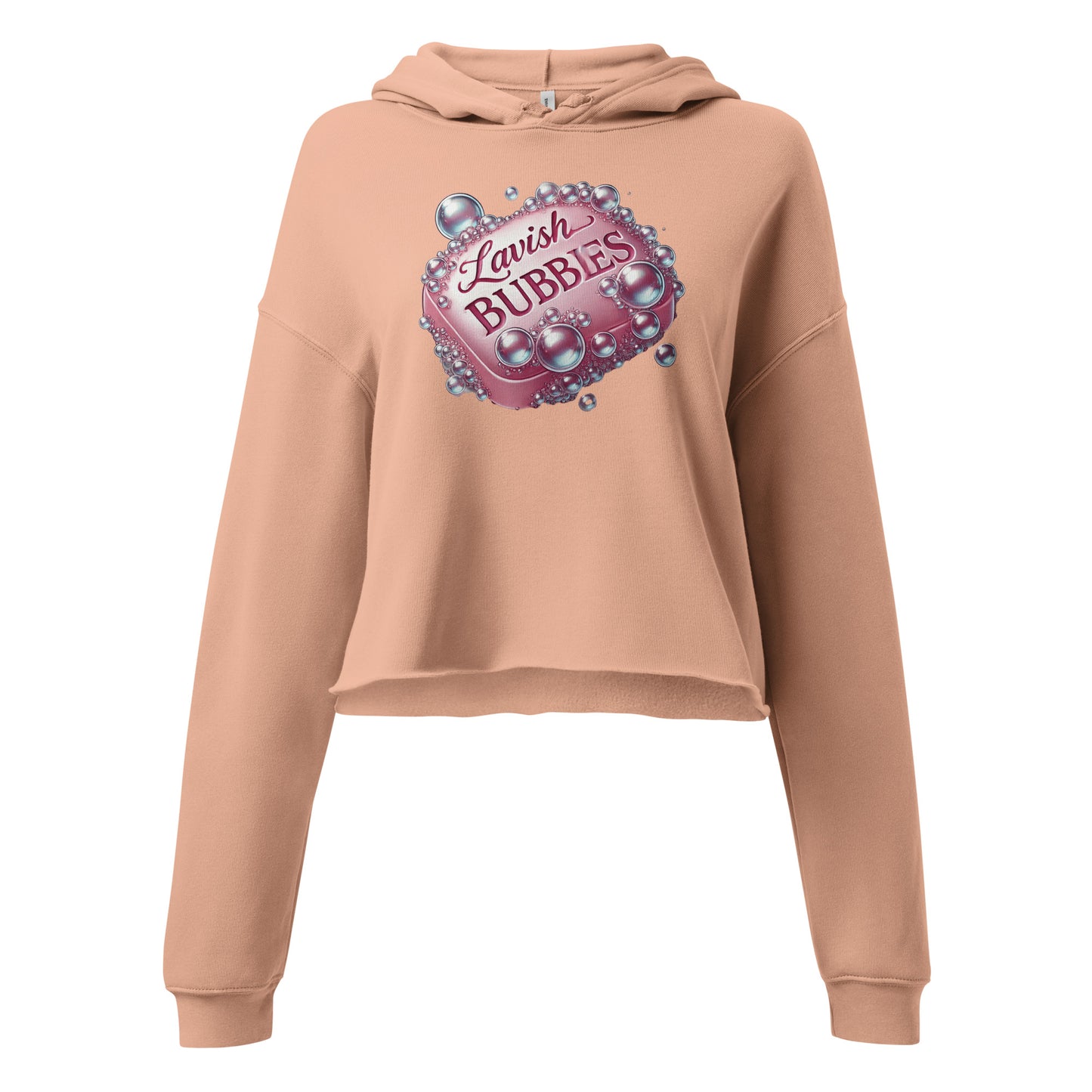 Soapy bubbles - Crop Hoodie - Lavish Bubbles - LAVISH BUBBLES