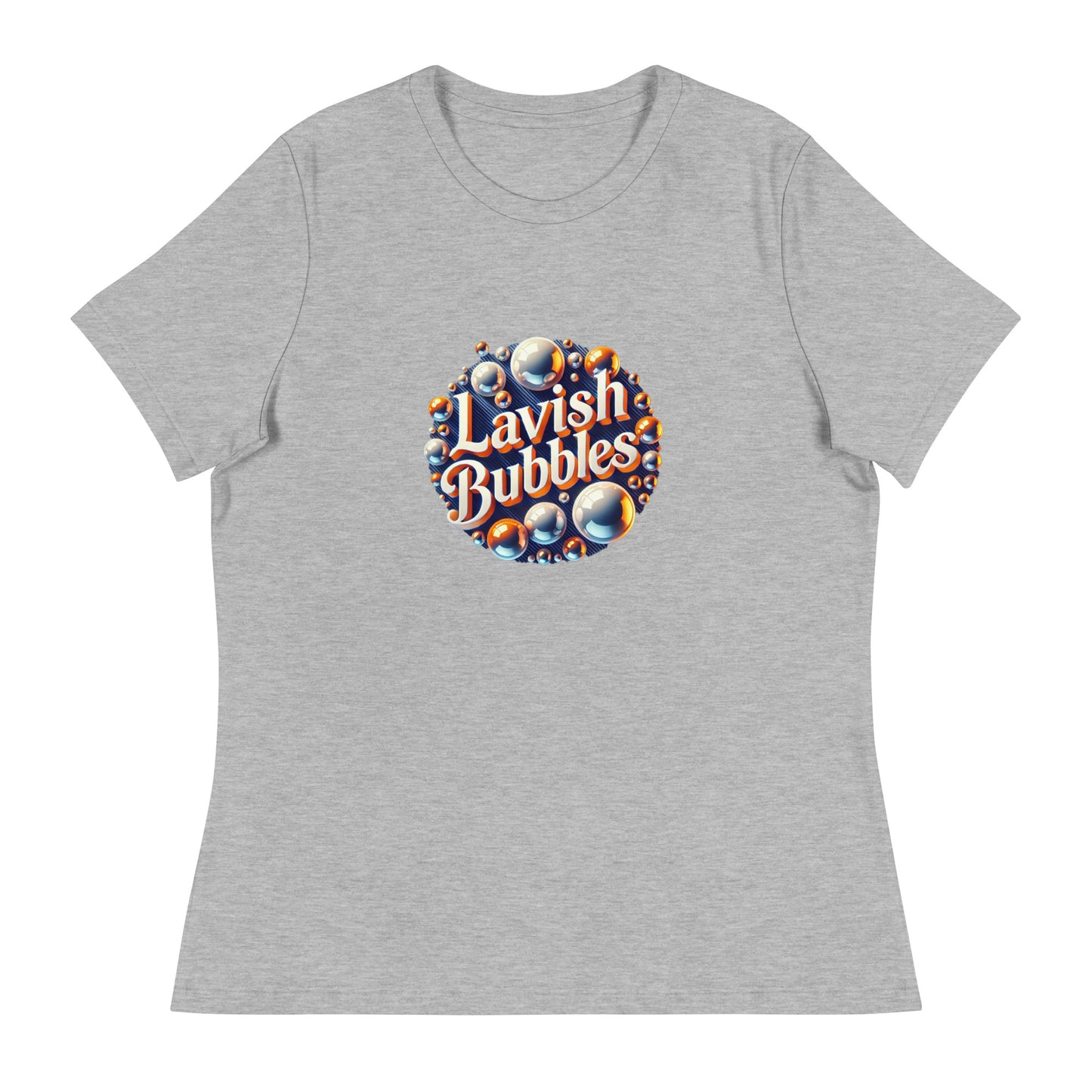 Vintage bubbles - Women's Relaxed T-Shirt - LAVISH BUBBLES