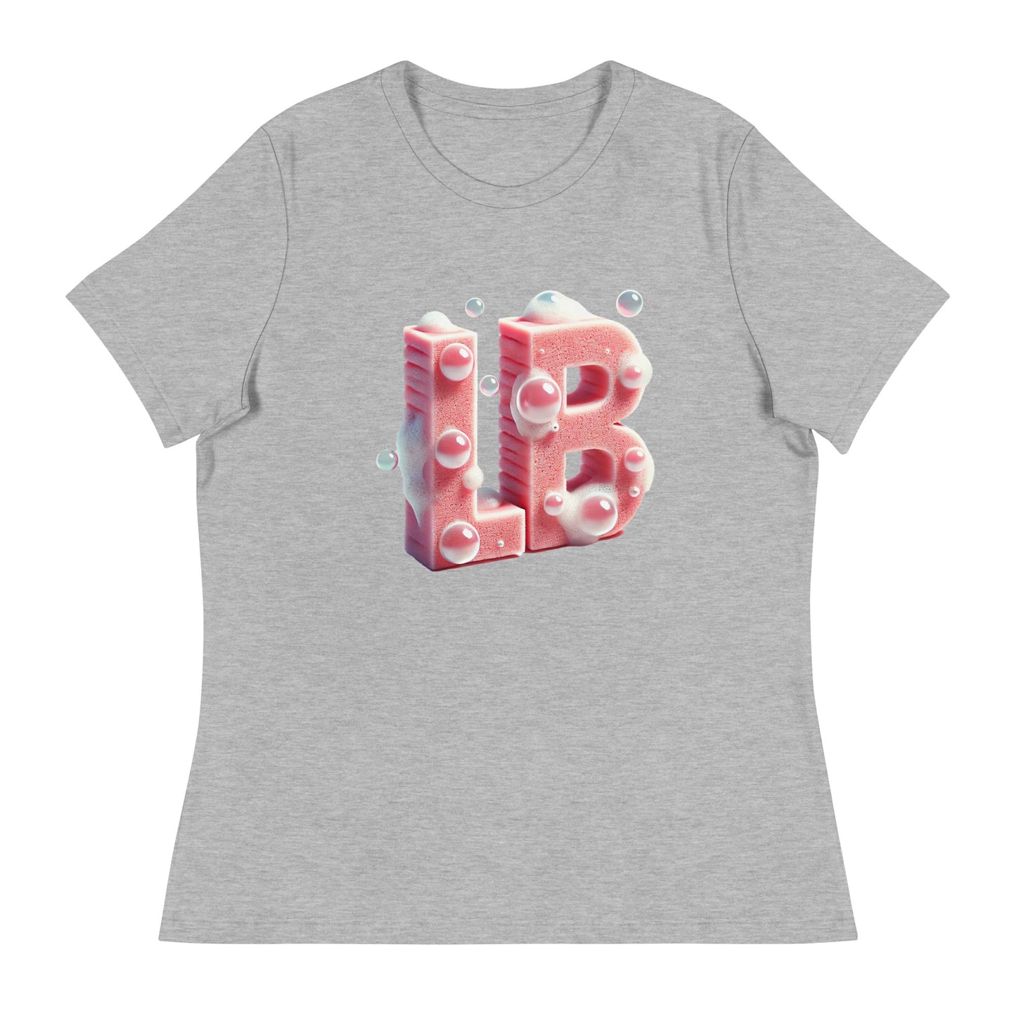 Soapy LB - Women's Relaxed T-Shirt - Lavish Bubbles - LAVISH BUBBLES