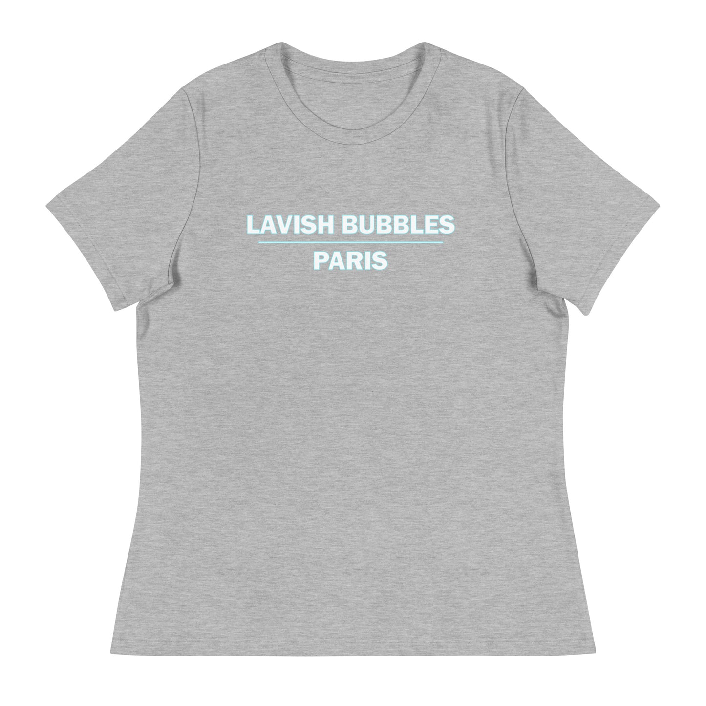 Laser name - Women's Relaxed T-Shirt - Lavish Bubbles - LAVISH BUBBLES