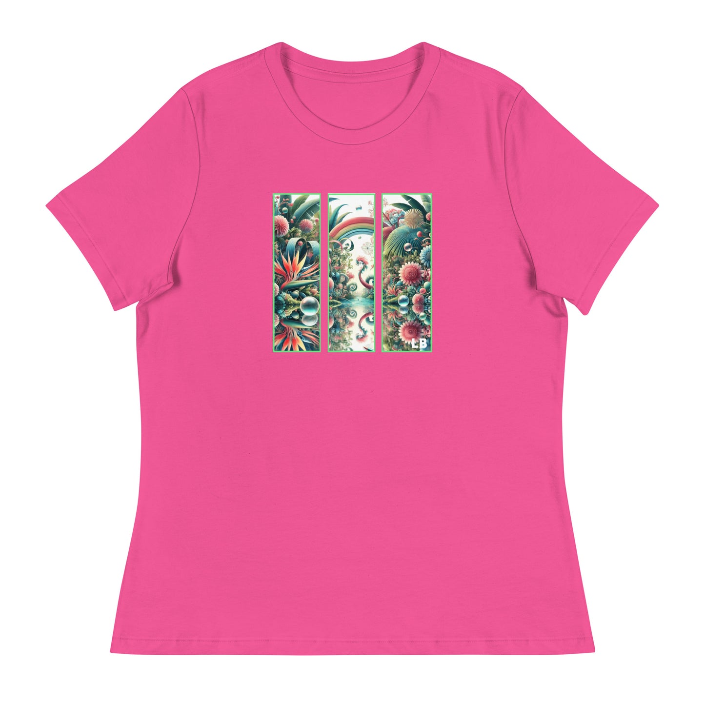 Fantastic river - Women's Relaxed T-Shirt - Lavish Bubbles - LAVISH BUBBLES