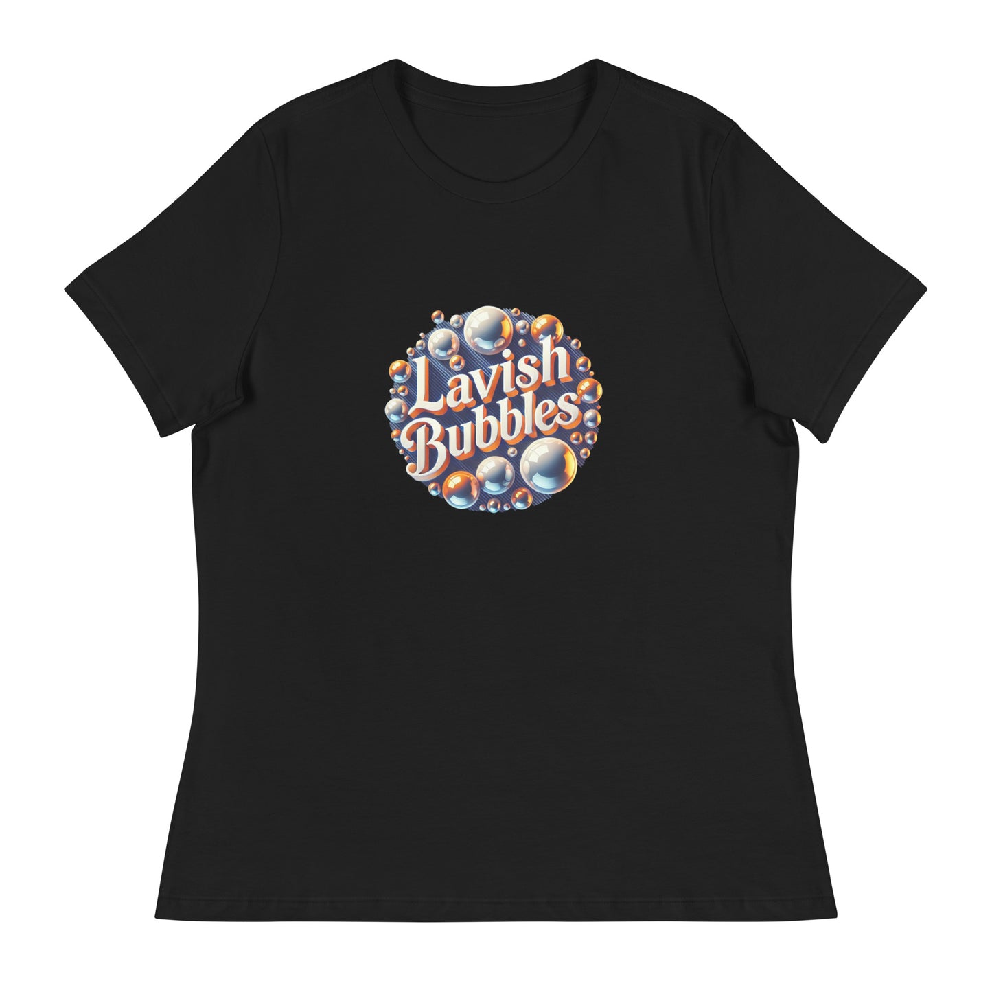 Vintage bubbles - Women's Relaxed T-Shirt - LAVISH BUBBLES