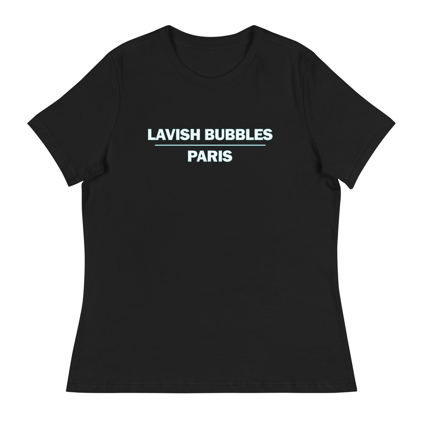 Laser name - Women's Relaxed T-Shirt - Lavish Bubbles - LAVISH BUBBLES