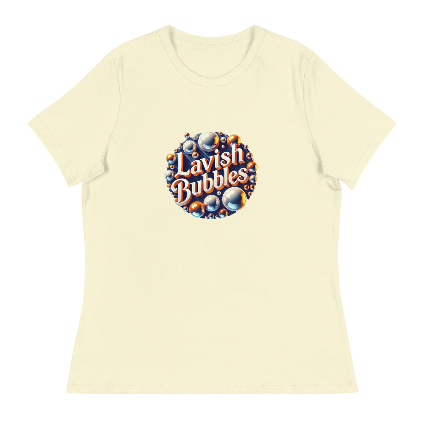 Vintage bubbles - Women's Relaxed T-Shirt - LAVISH BUBBLES