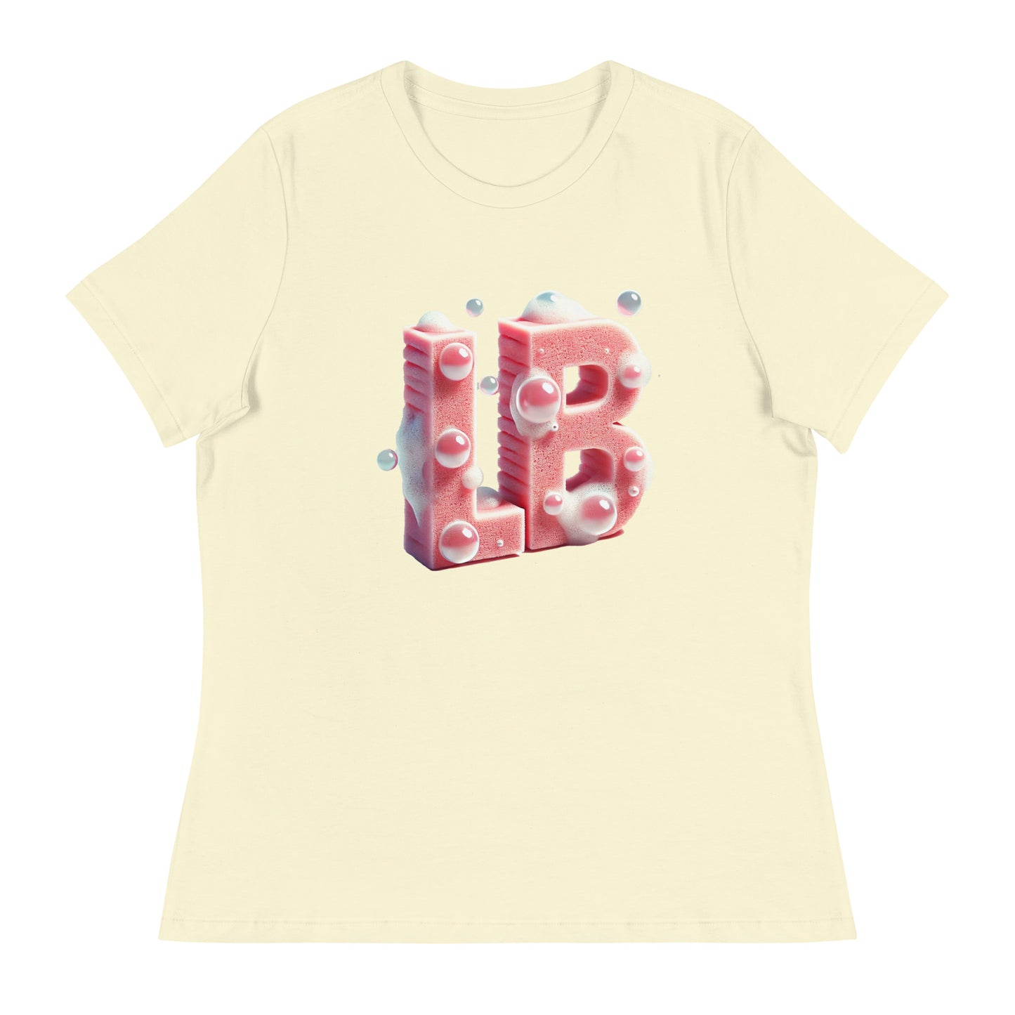 Soapy LB - Women's Relaxed T-Shirt - Lavish Bubbles - LAVISH BUBBLES