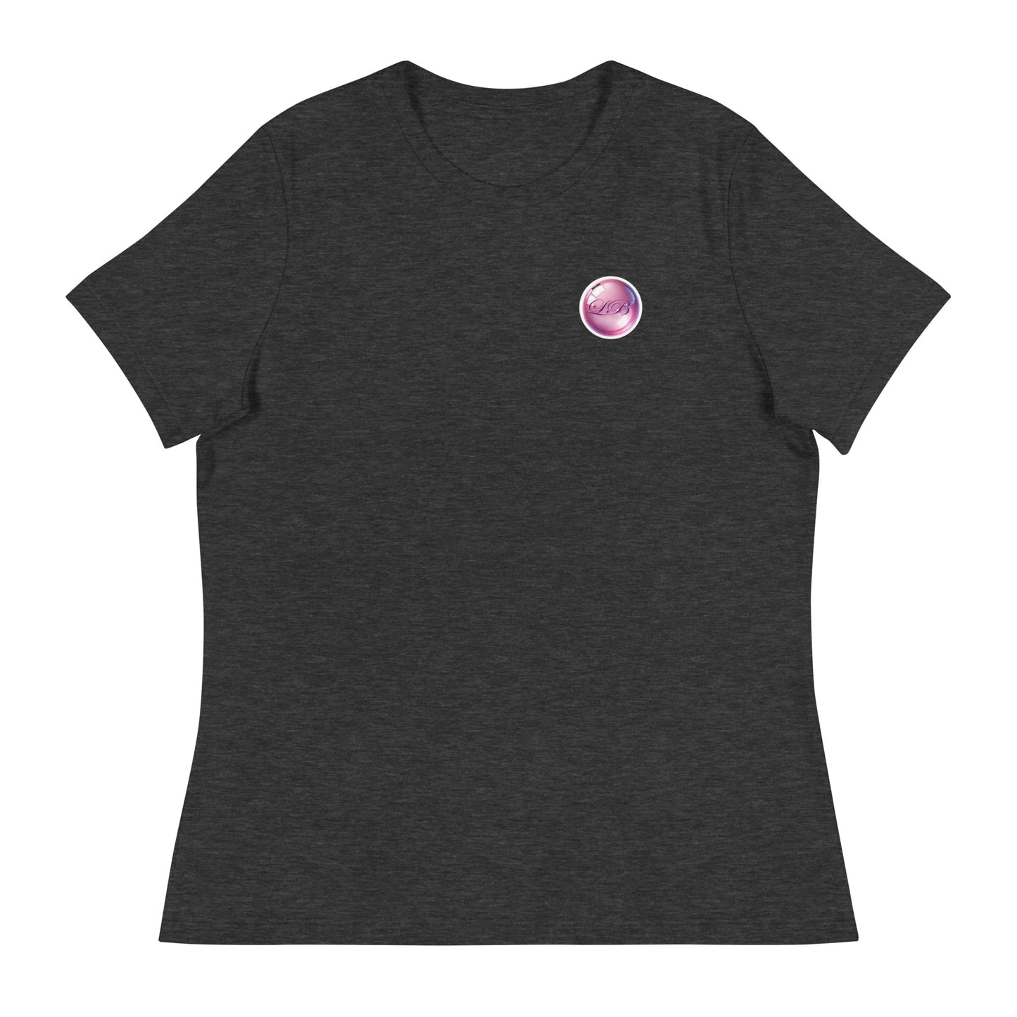 Lavish Bubble small logo - Women's Relaxed T-Shirt - LAVISH BUBBLES