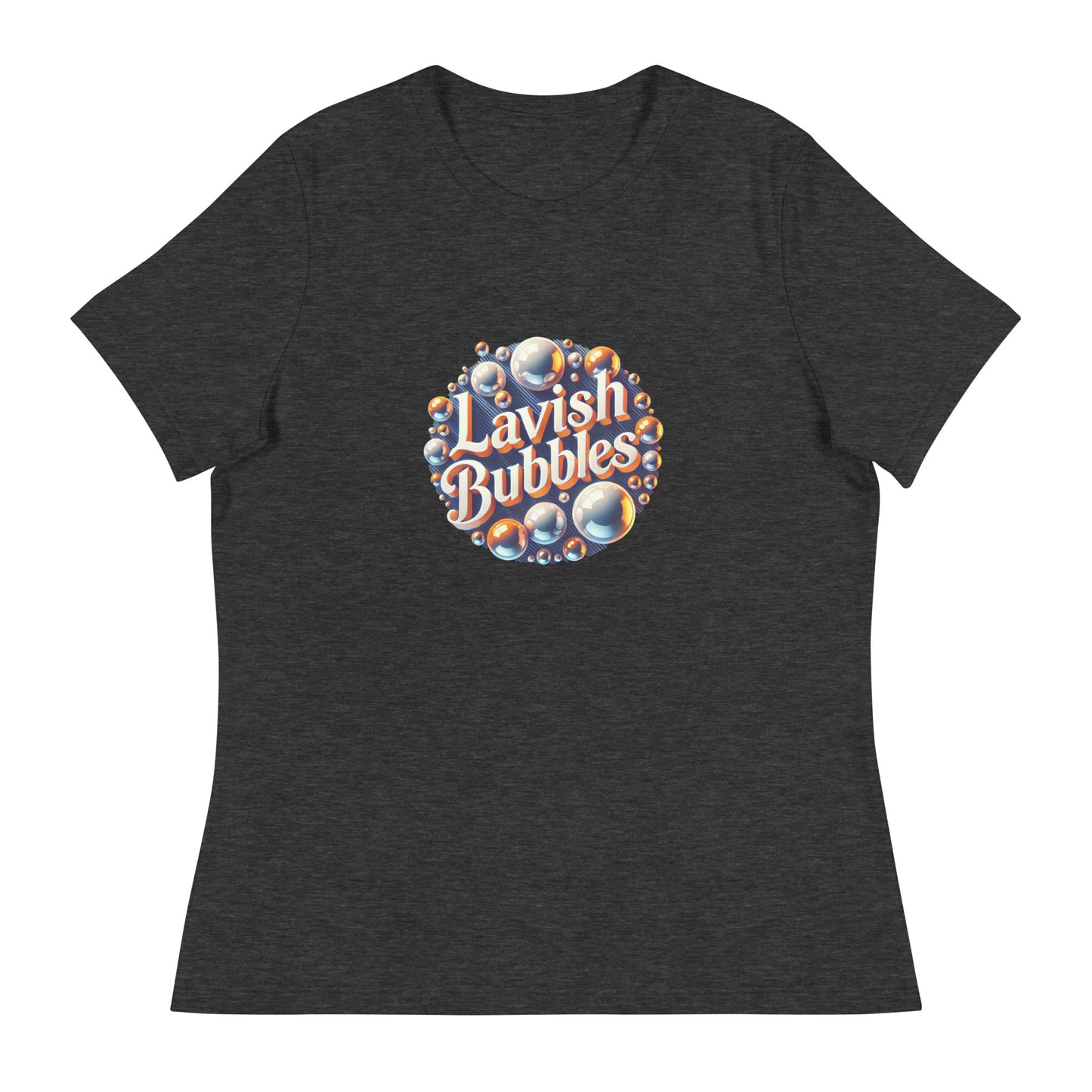 Vintage bubbles - Women's Relaxed T-Shirt - LAVISH BUBBLES