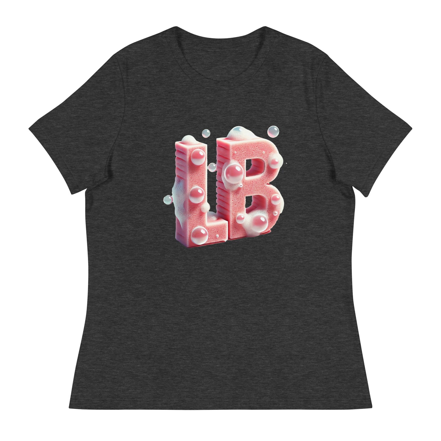 Soapy LB - Women's Relaxed T-Shirt - Lavish Bubbles - LAVISH BUBBLES