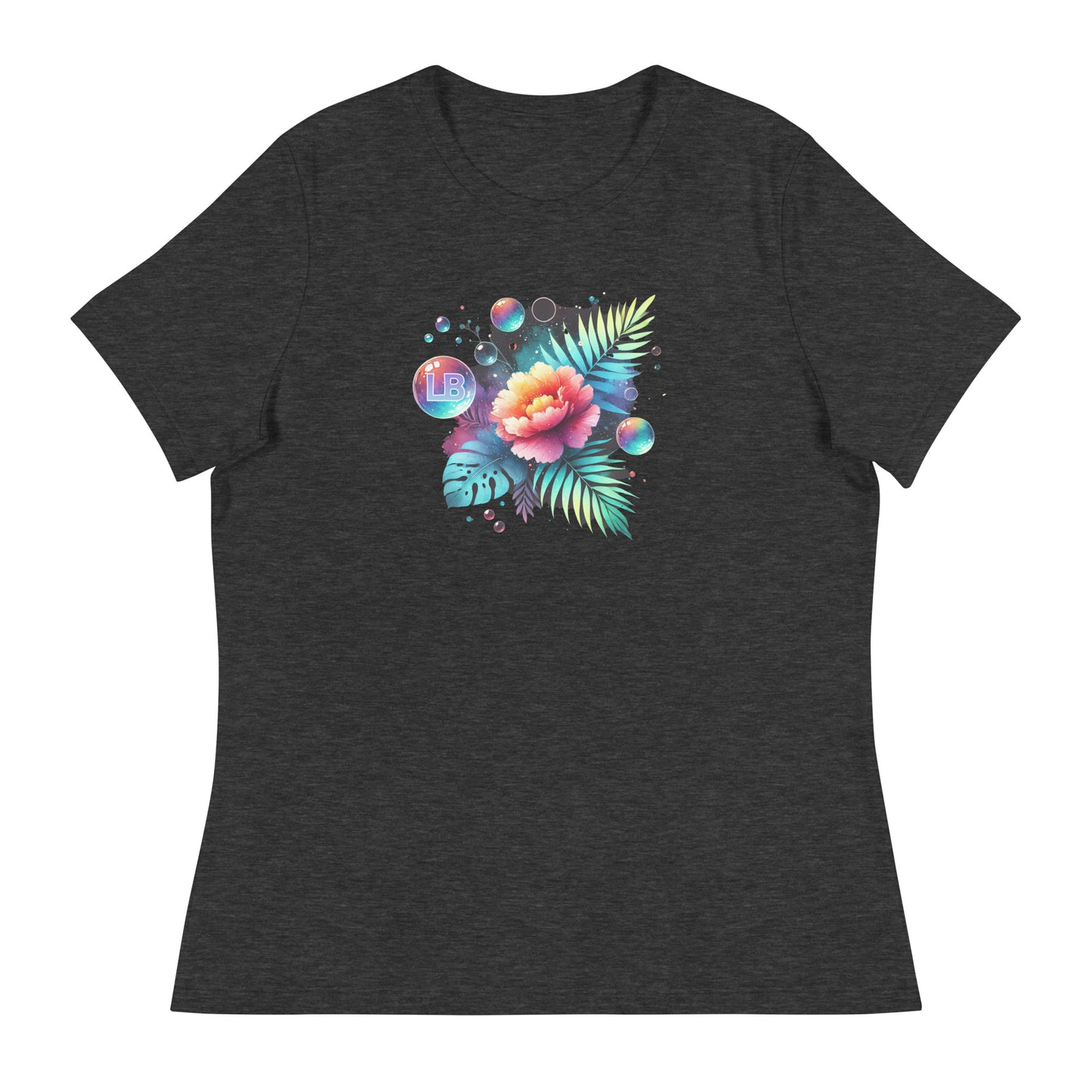 colorful flower - T-shirt pour femmes